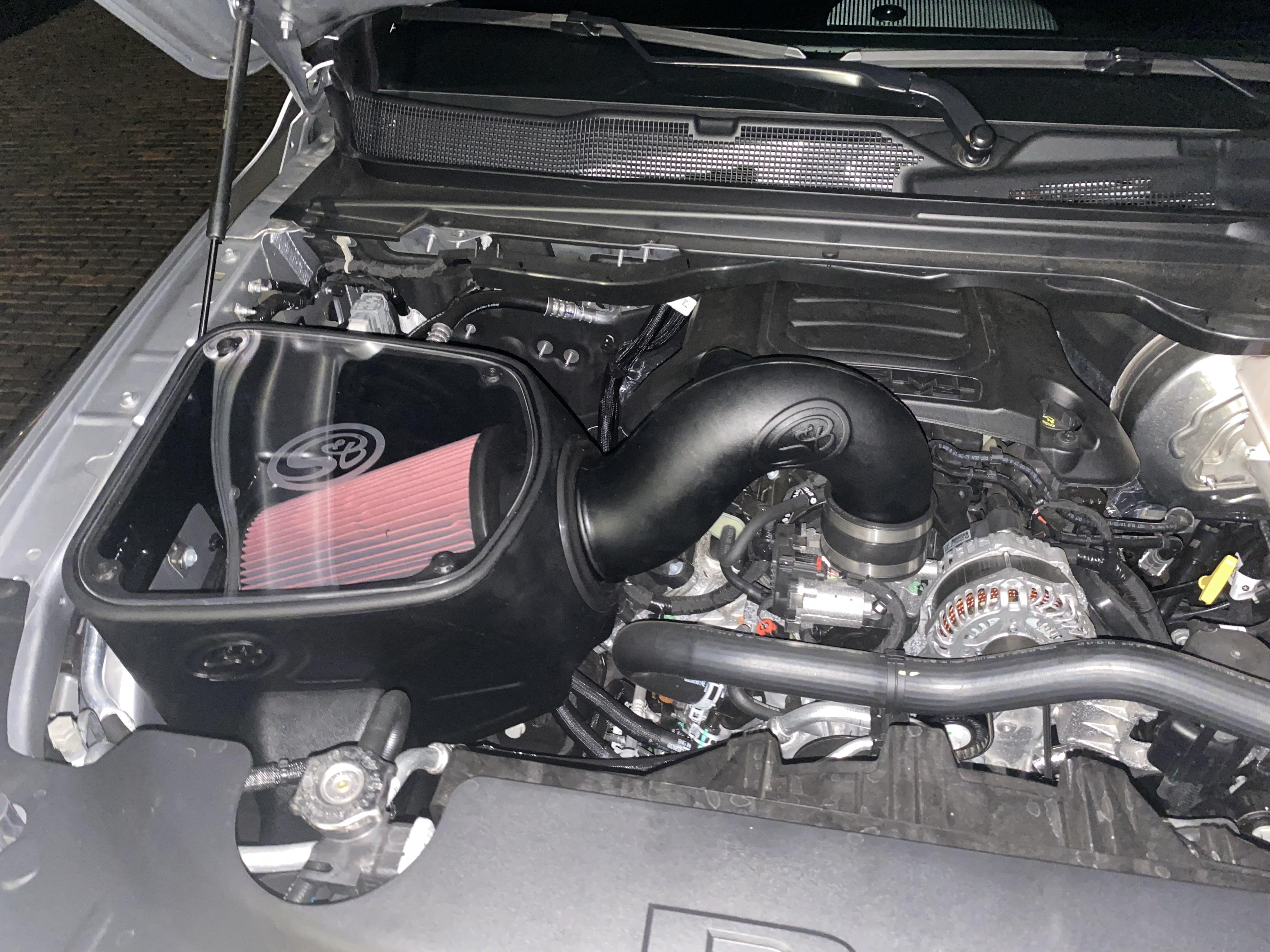 S&B cold air intake 2020 ram 1500 5.7 r/ram_trucks