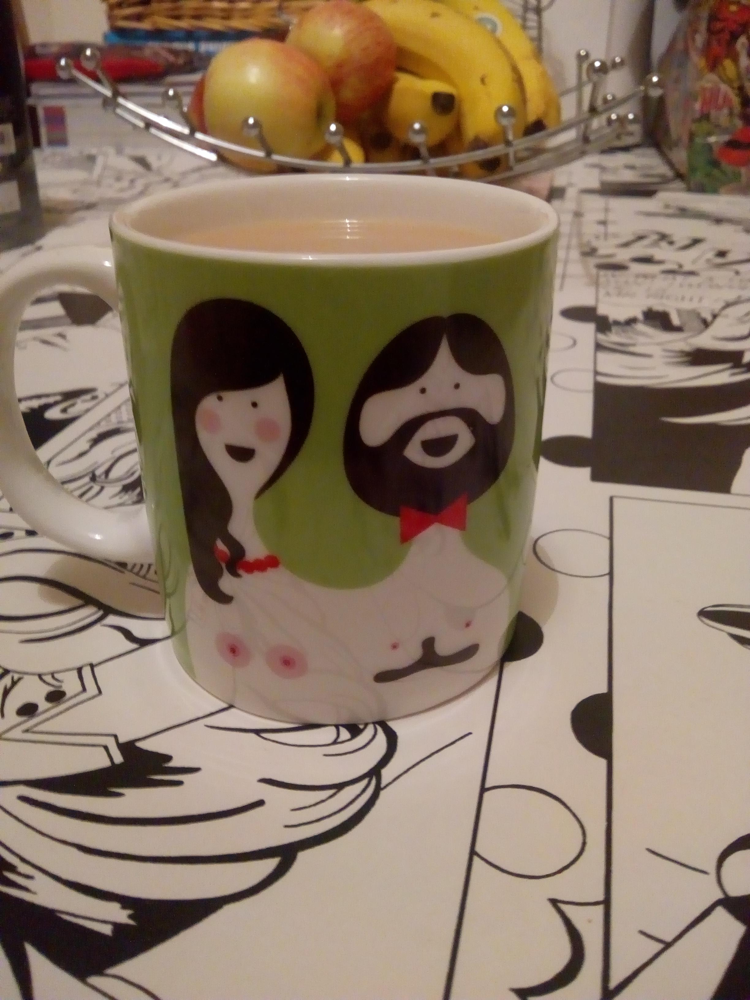 Found this wonderful mug for 99p in my local charity shop. Its finds