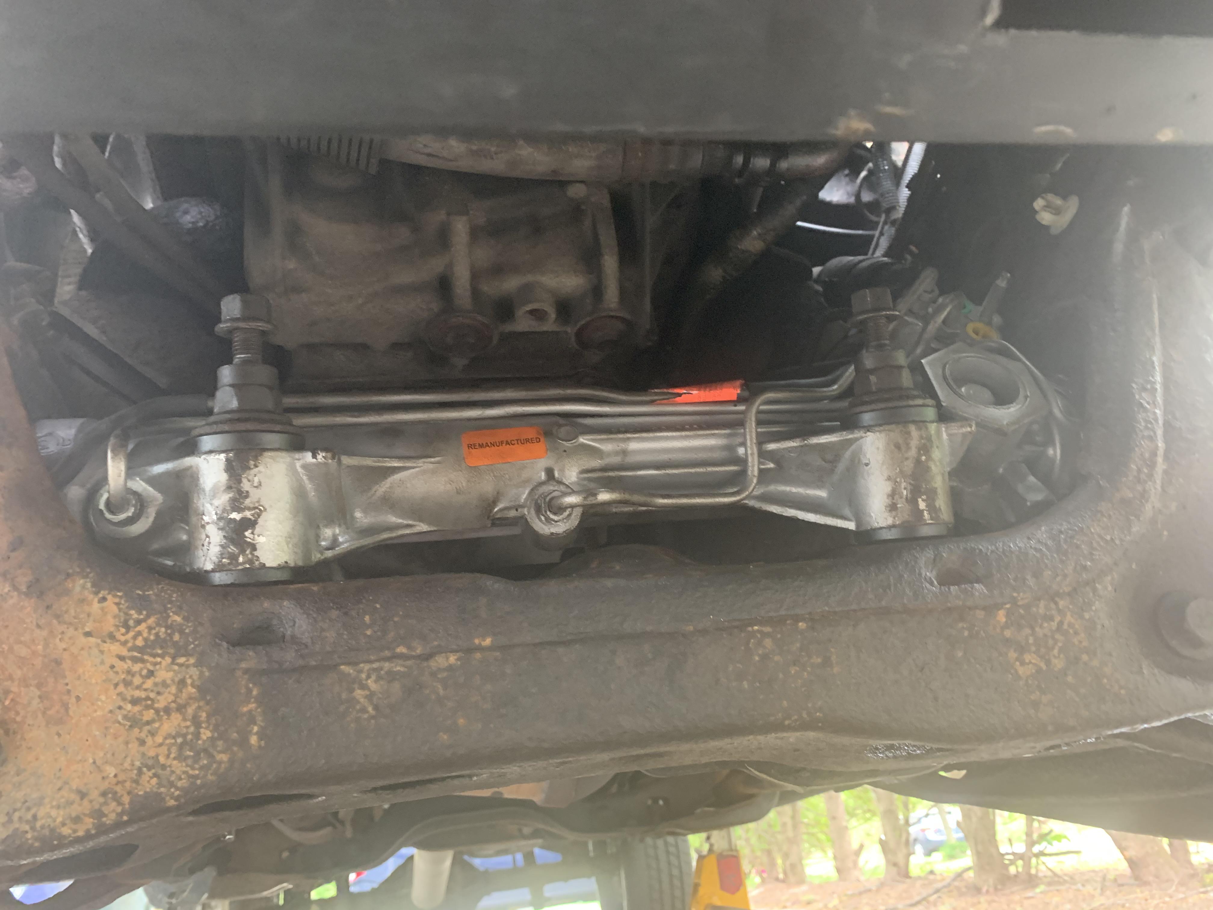 New steering rack in the 03 r/fordranger