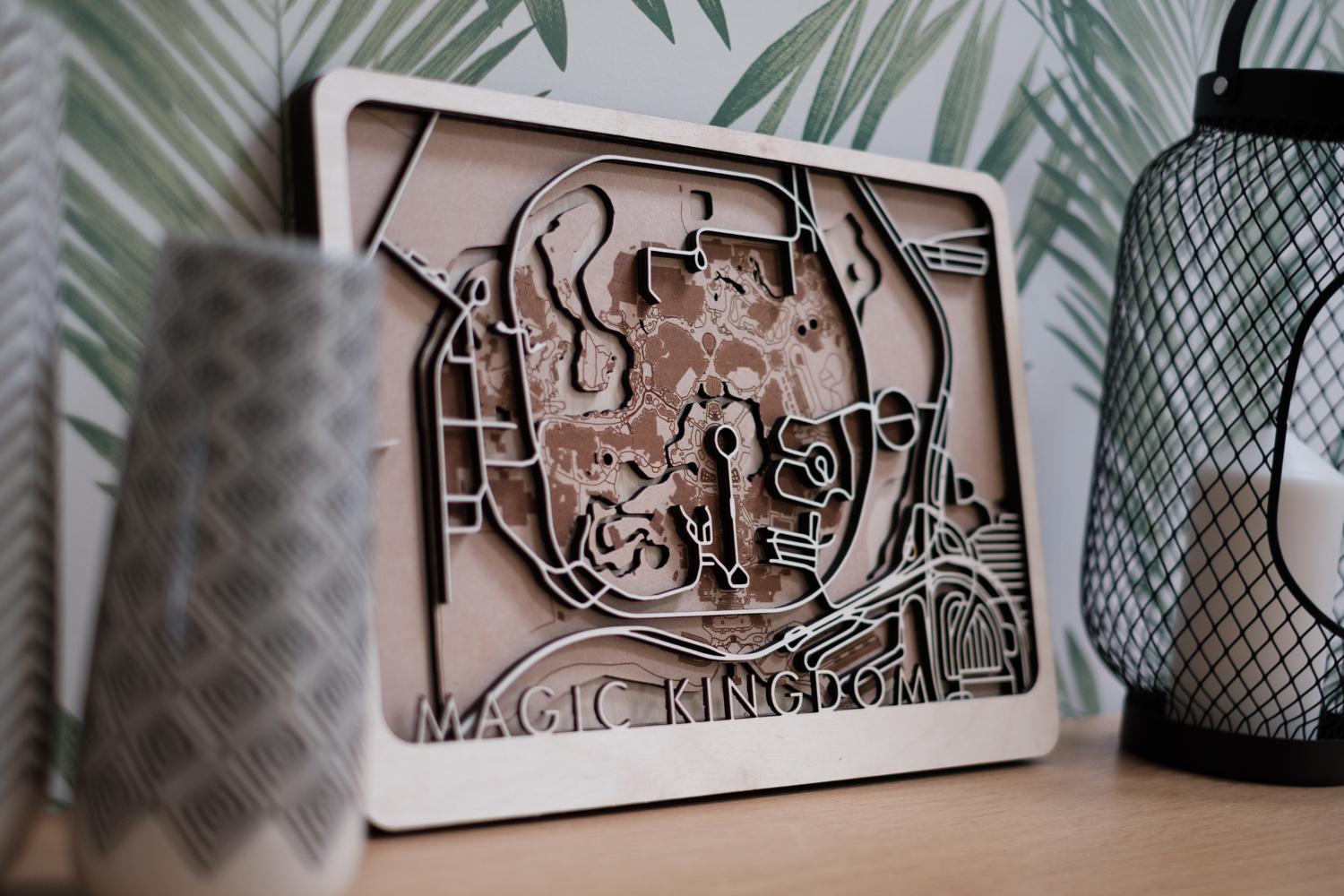 Made the Magic Kingdom in Wood! r/disney