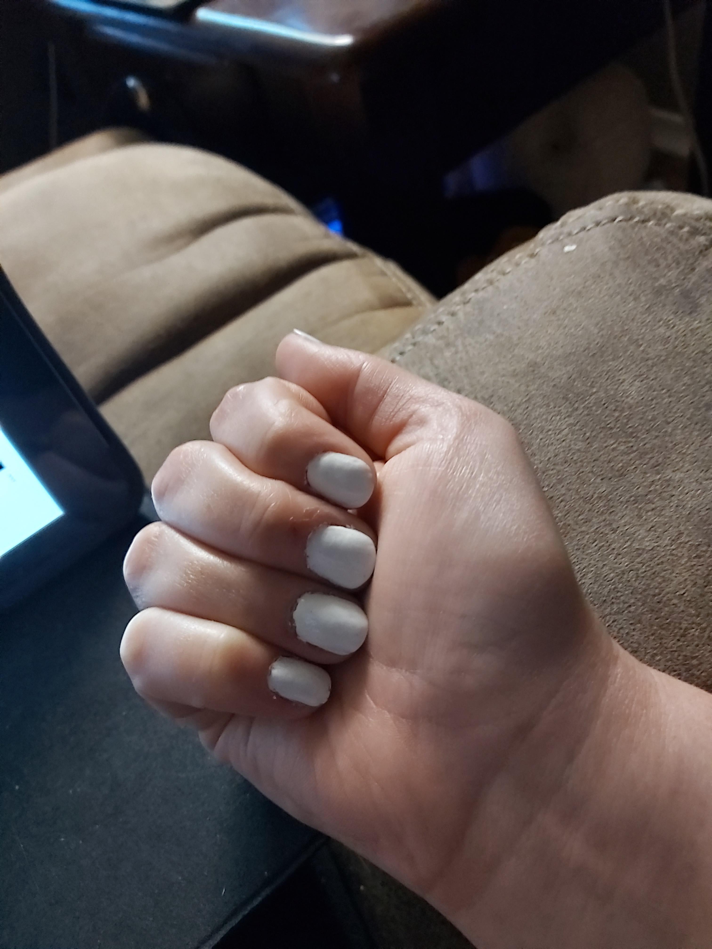 I can count on one hand how many times I've painted my finger nails