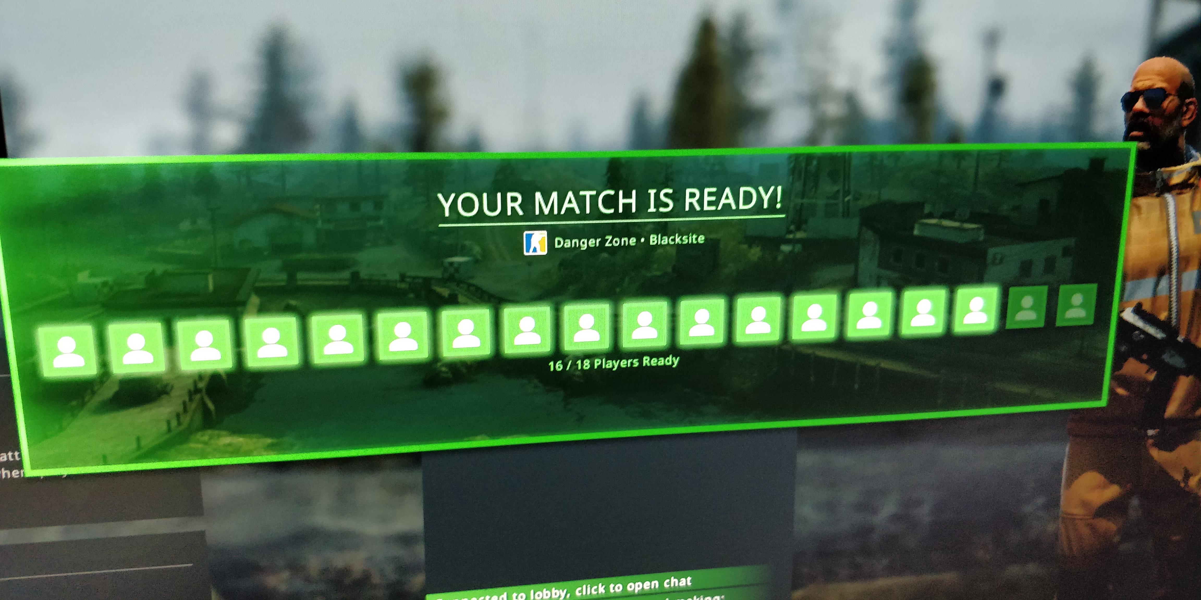 Trying to play Danger Zone (this happens every time) r/csgo