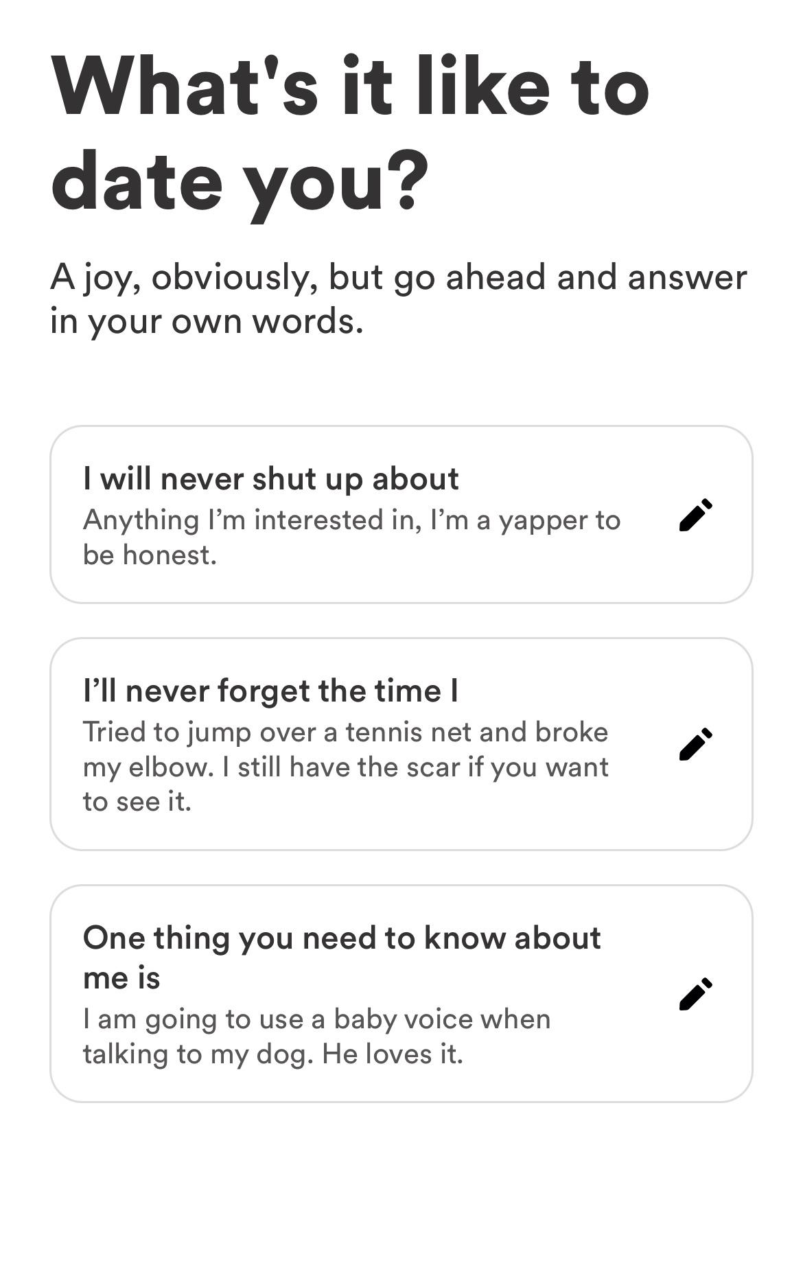 26m any advice on these prompt answers ? r/Bumble