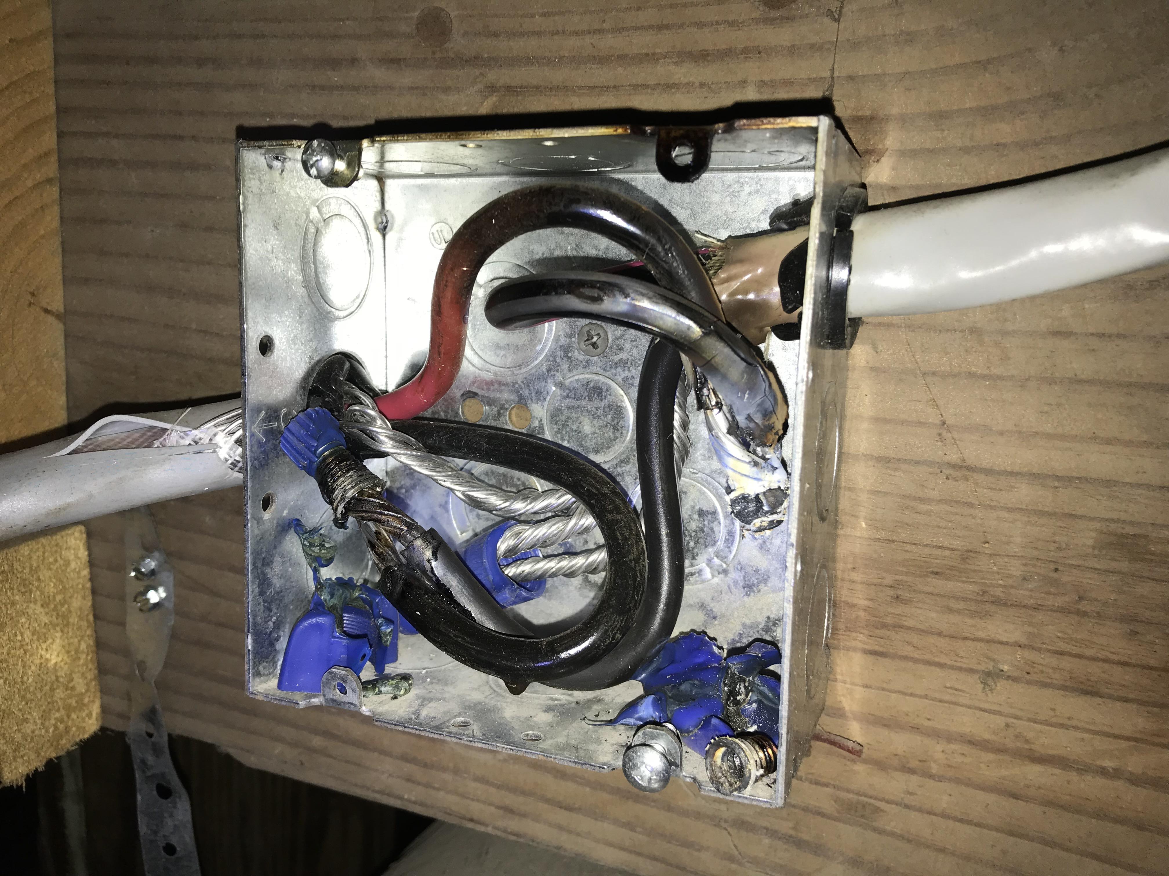 What does this mean? (Burnt wiring) r/HVAC