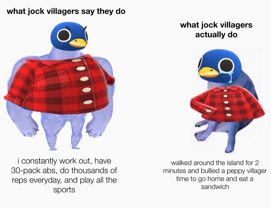 jock villagers fr r/AnimalCrossing