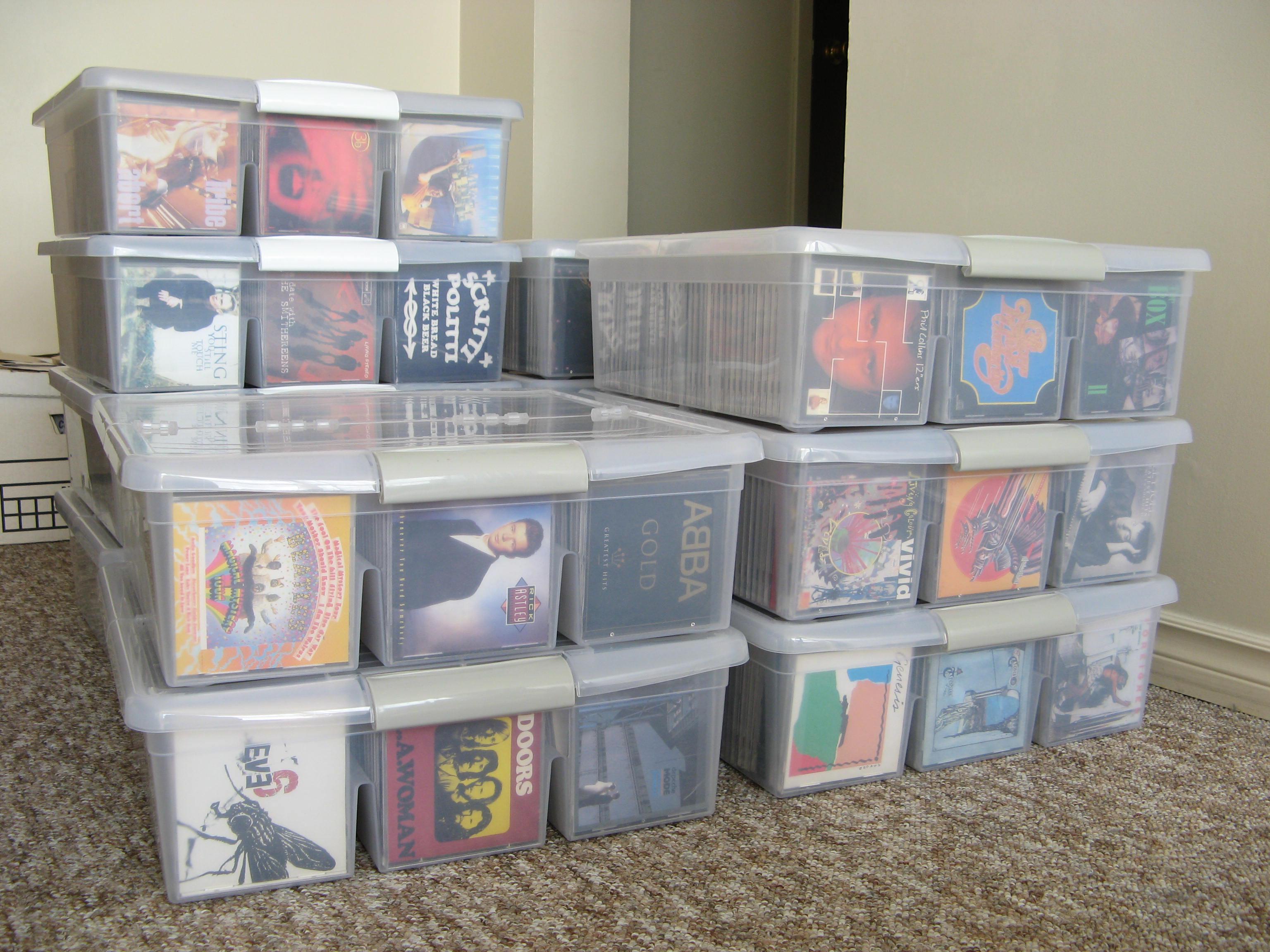 My collection and storage solution Iris media boxes Cd_collectors