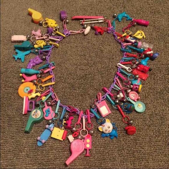Does anyone remember the 80s plastic charm necklaces? My favorite was