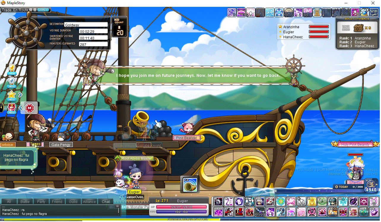 When your friends decide to do CPQ but they don't like boats r/Maplestory