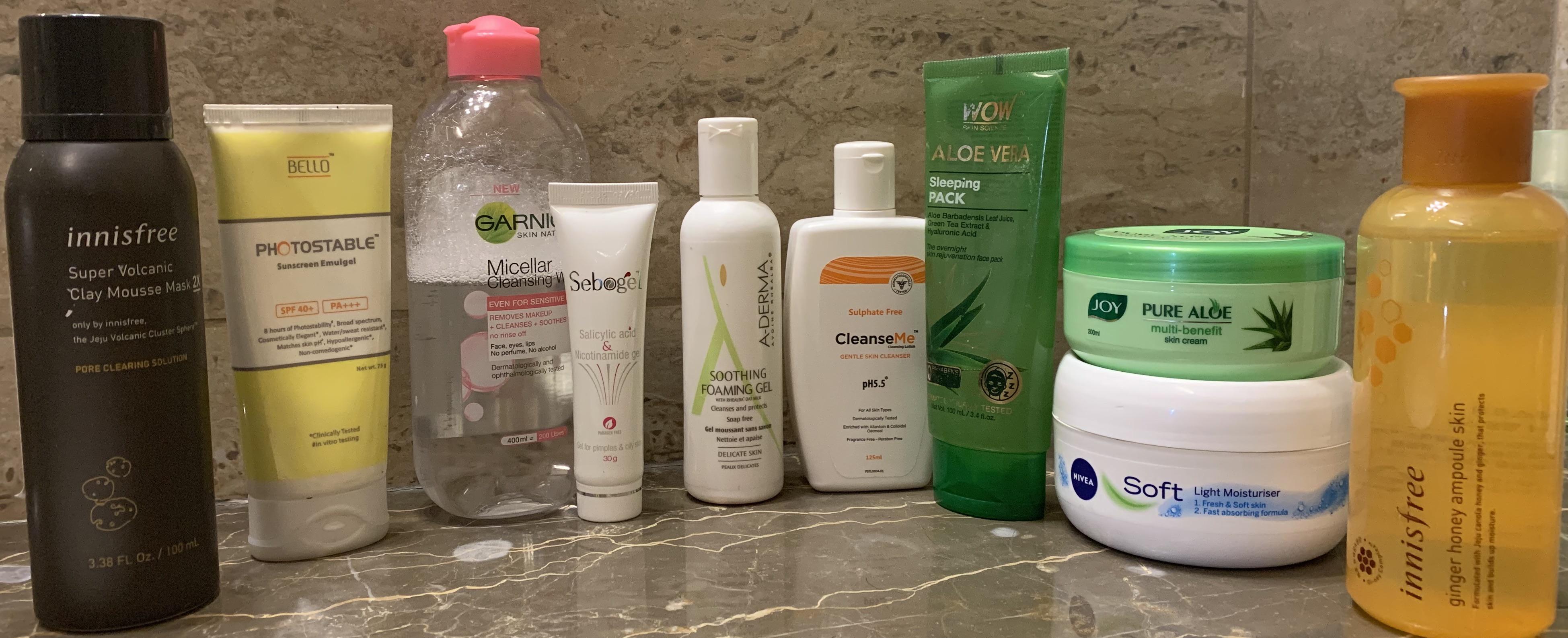 My dry skin that’s been working very well for me! r/IndianSkincareAddicts