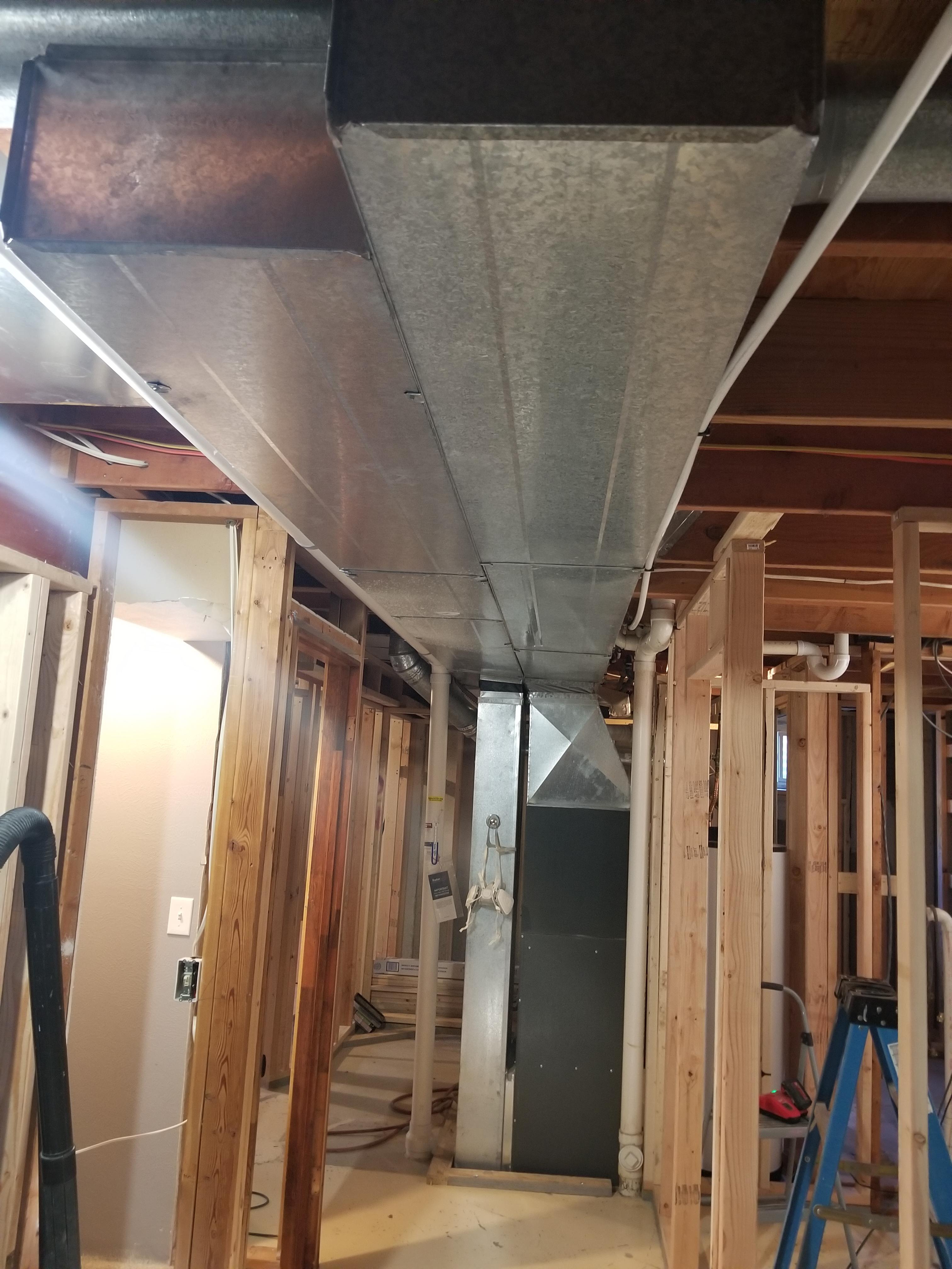 Finishing basement. No return but 4 supplies down here. Should I cut in