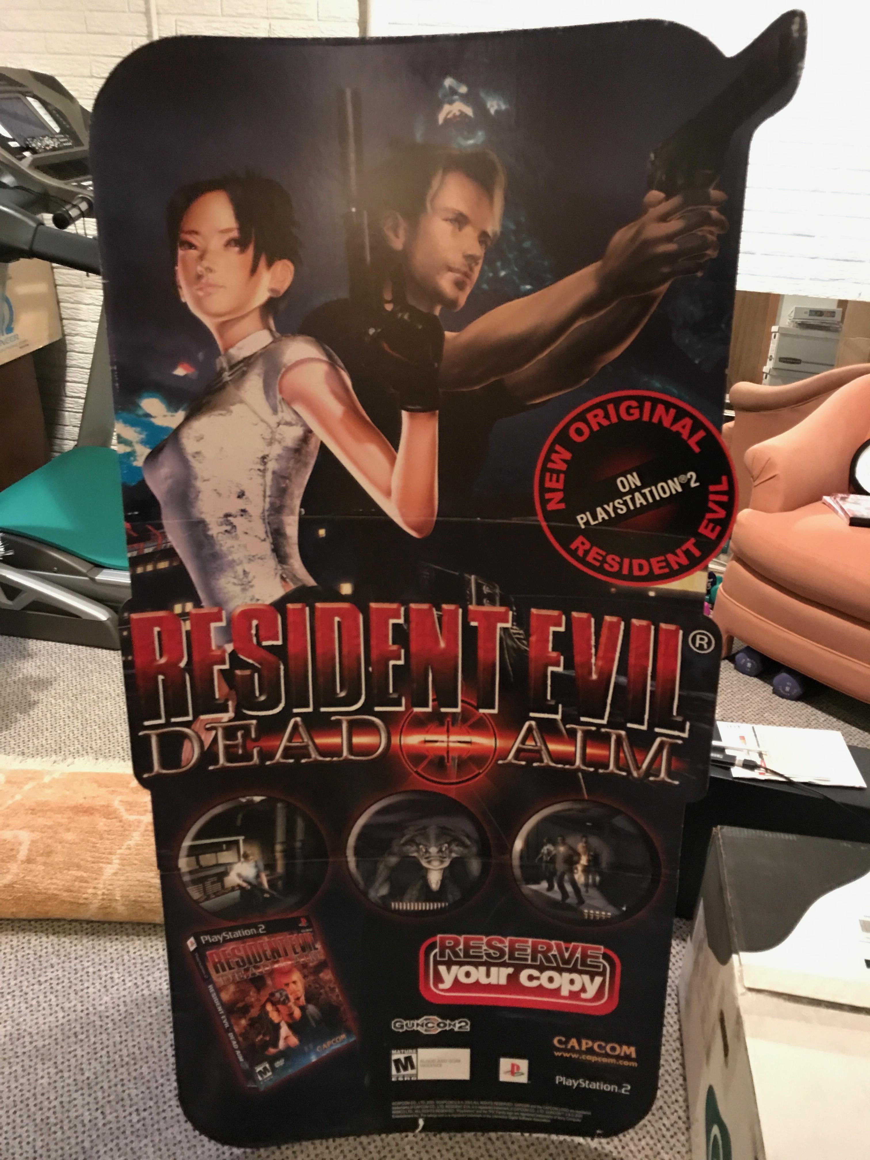 Resident Evil Dead Aim standee... anyone else have this