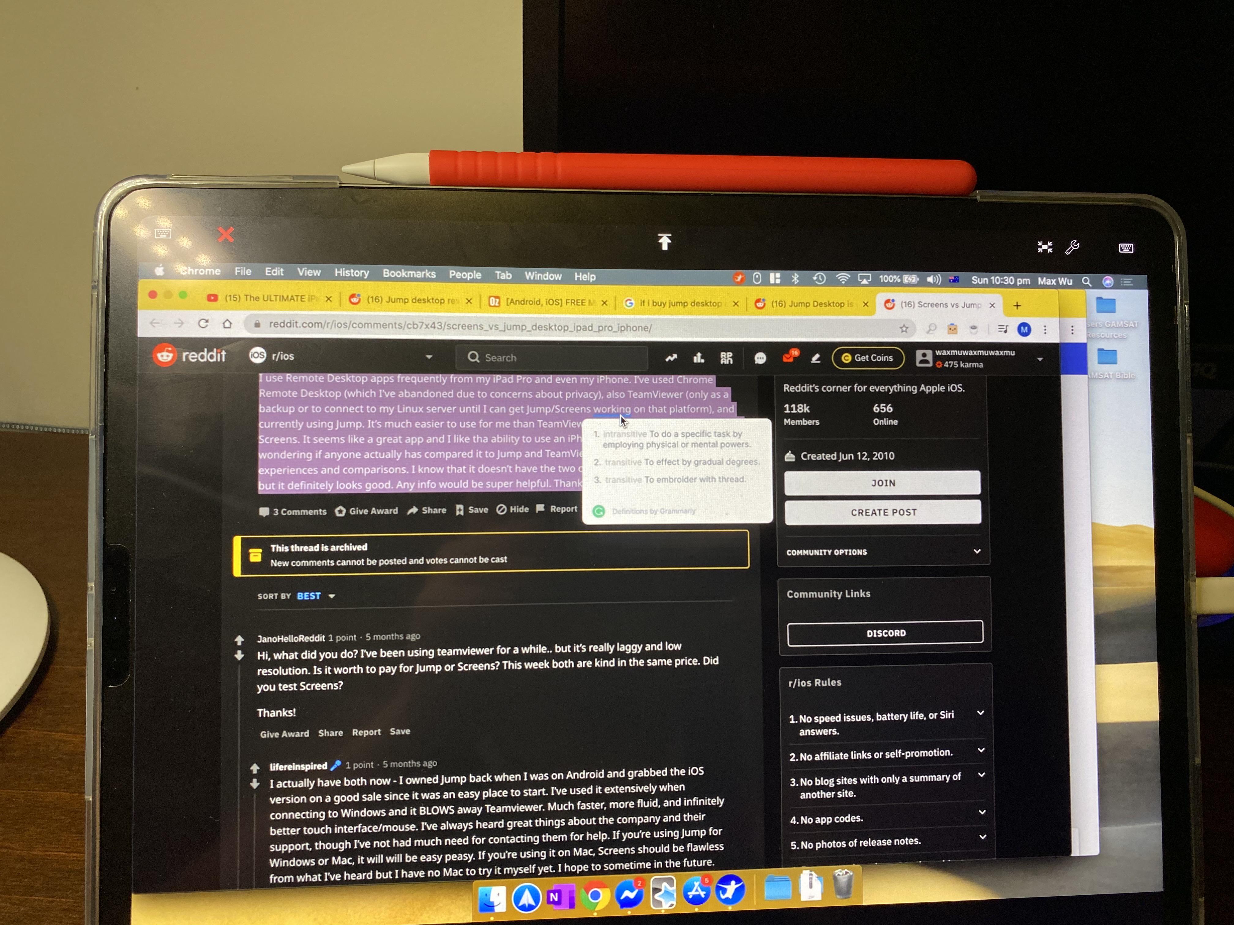 Help pls! Is jump desktop usually this low resolution? Or am I doing