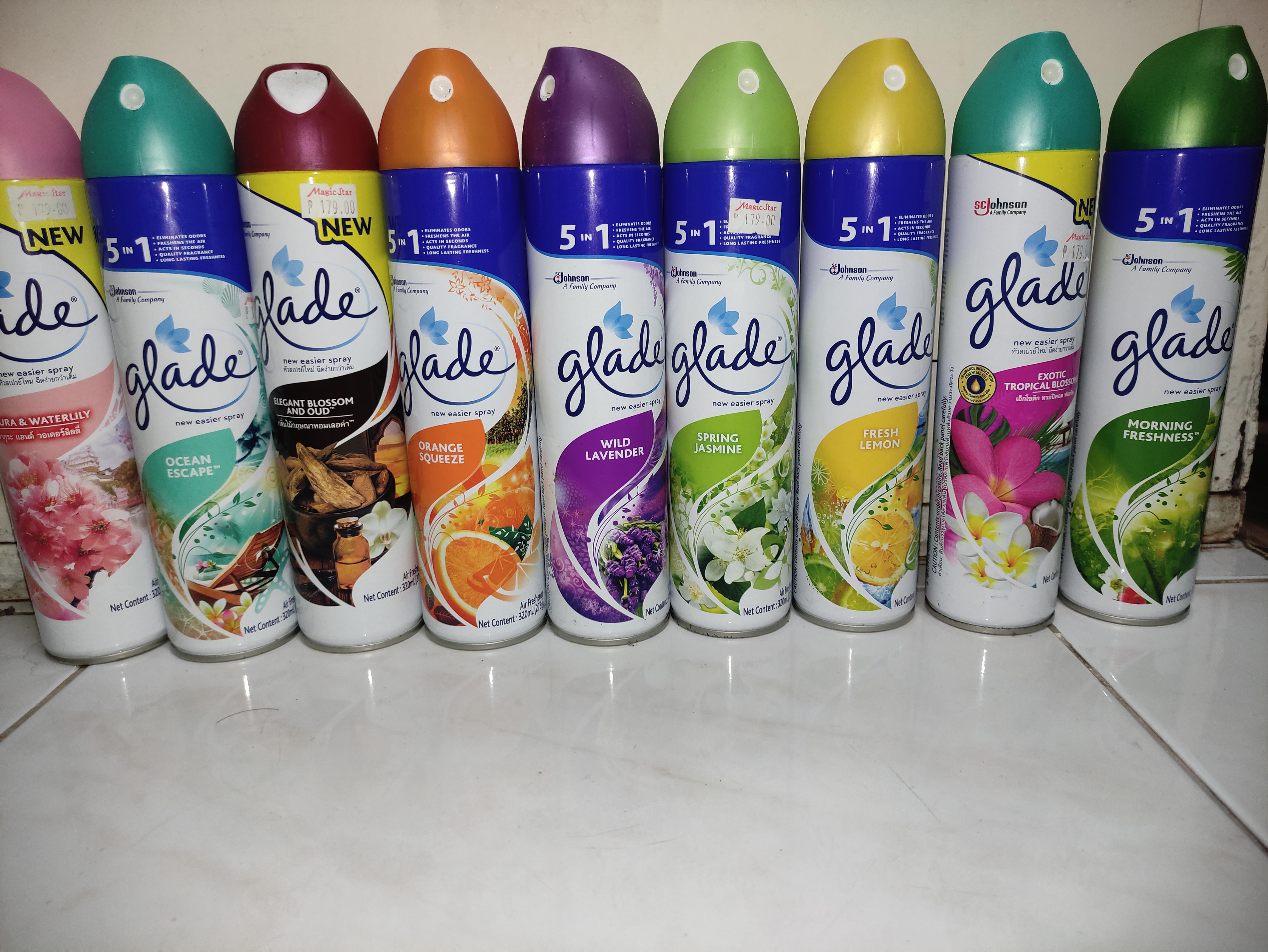 Flex ko lang ang inipon kong spray can scents ng air freshener bago ko