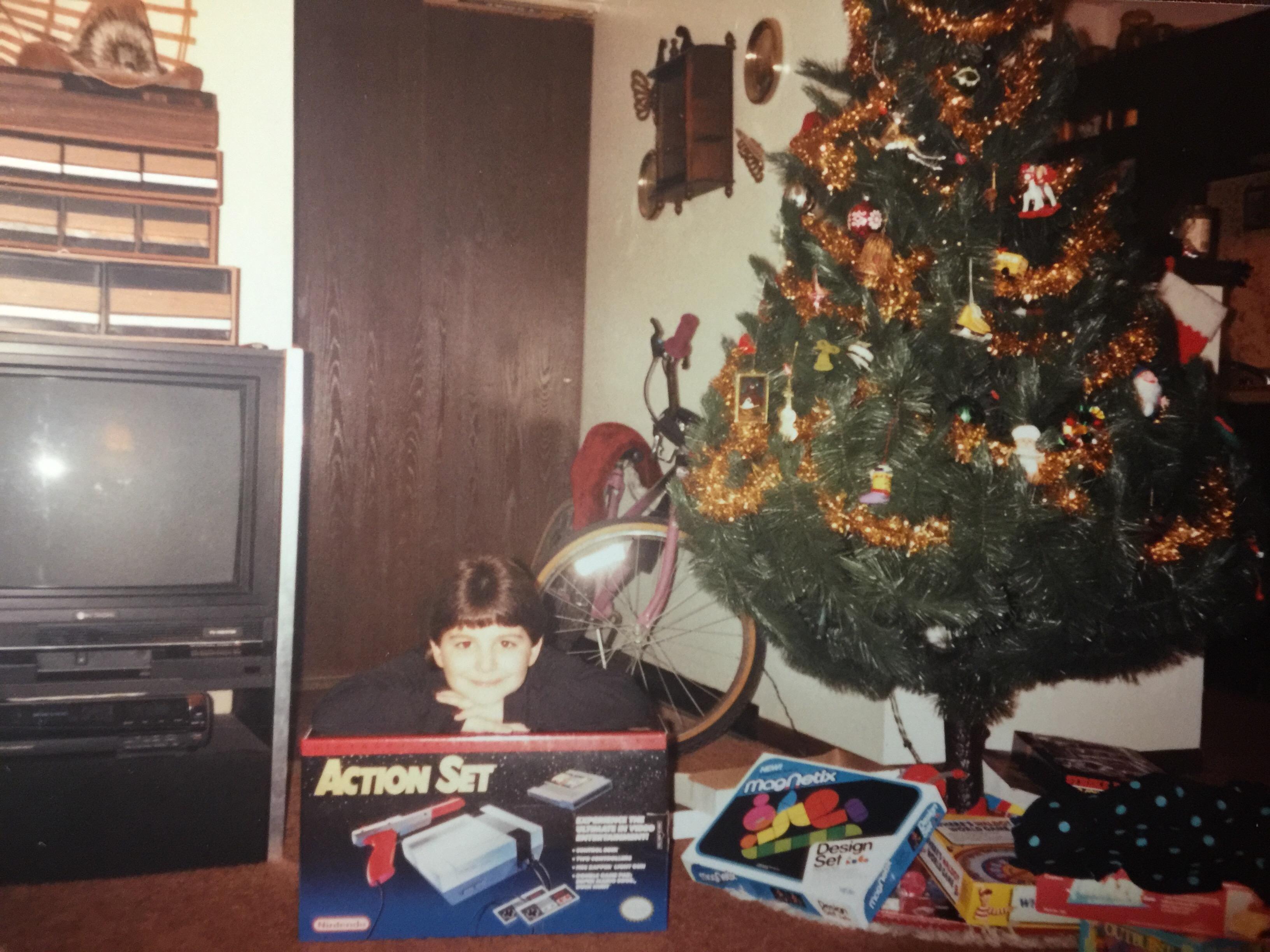 Christmas Day 1990 /u/HairyDBZ photo from Christmas of 1990! OldSchoolCool