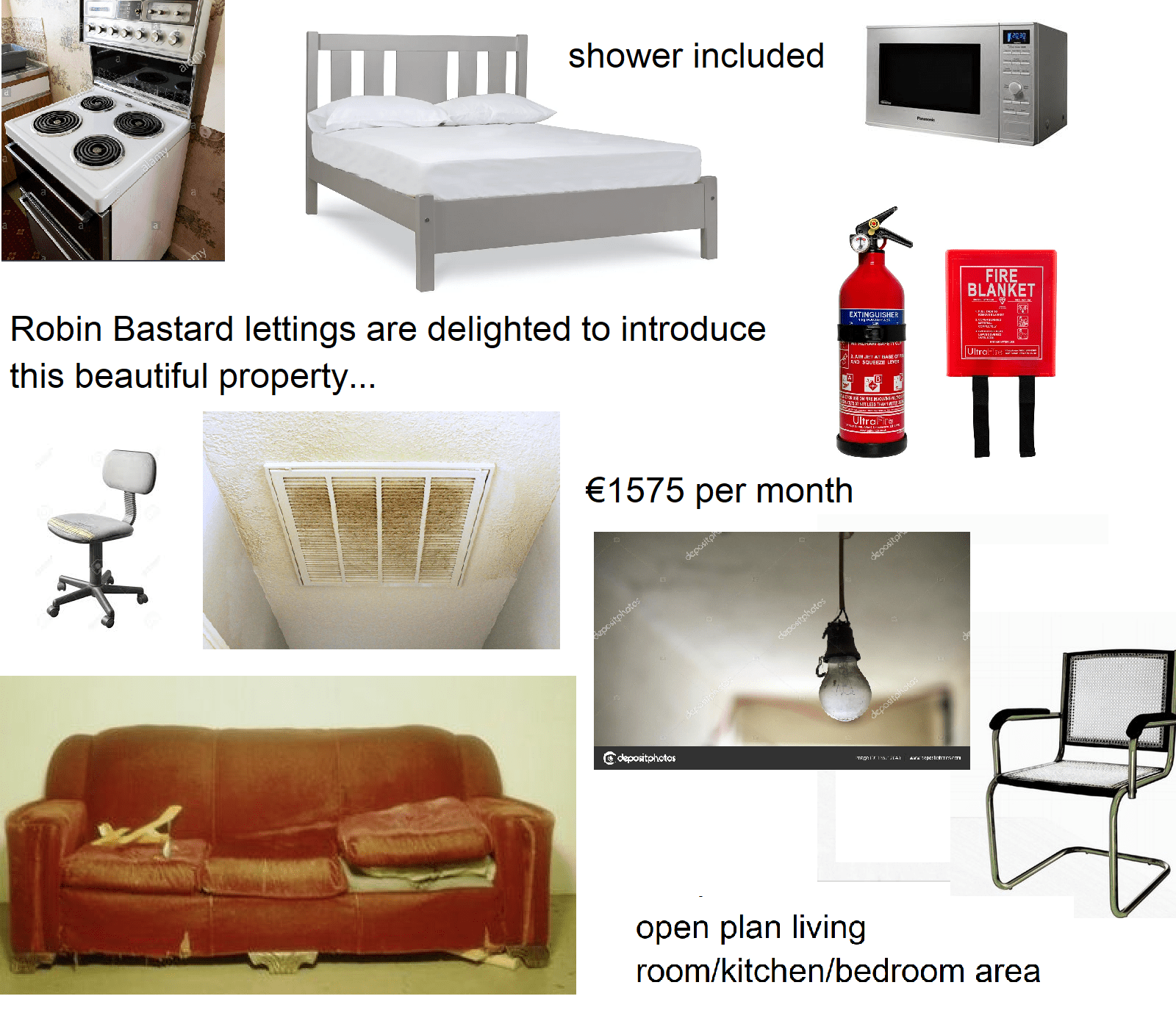 Dublin studio apartment starter pack r/Dublin