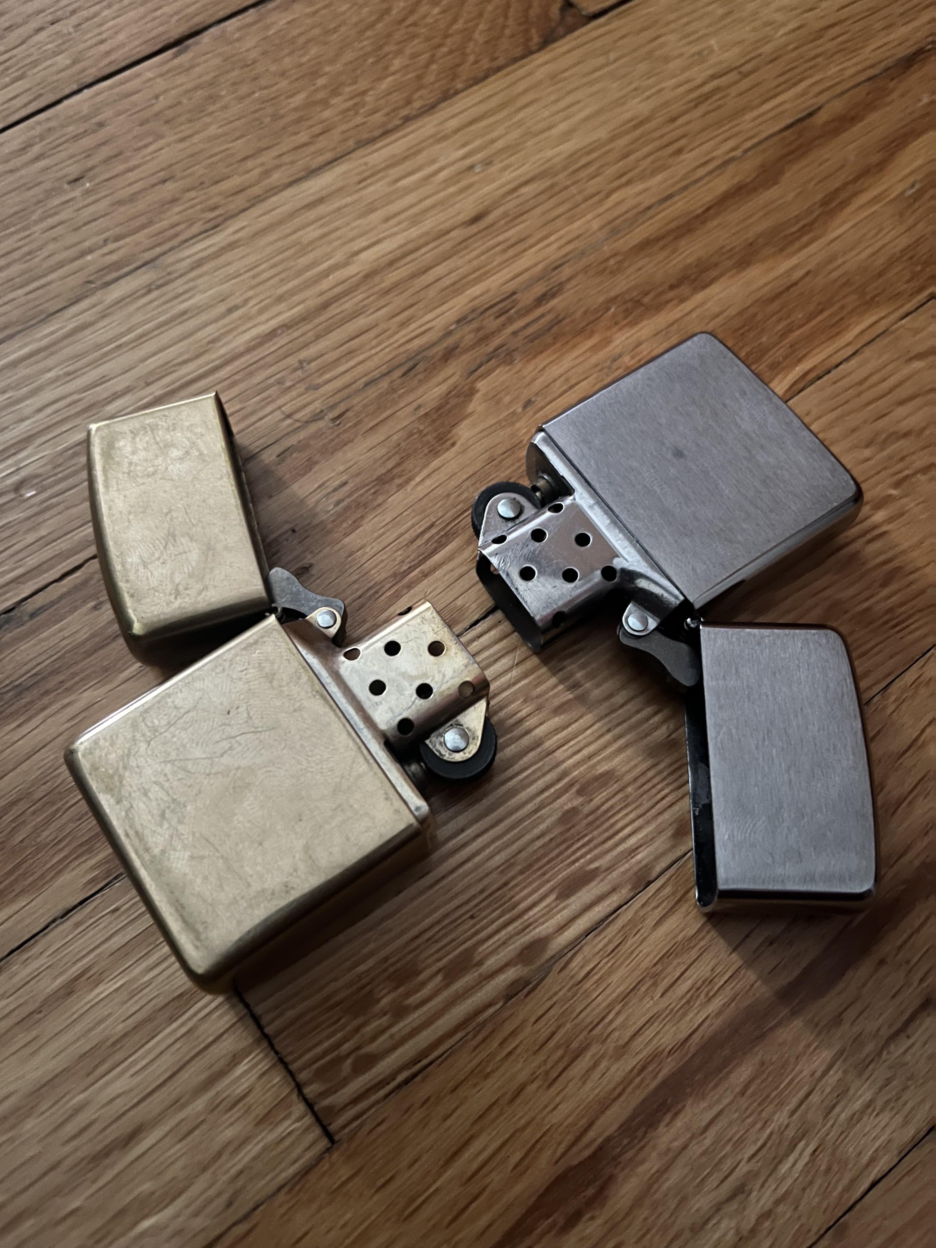 Armor zippos are the best. r/Zippo