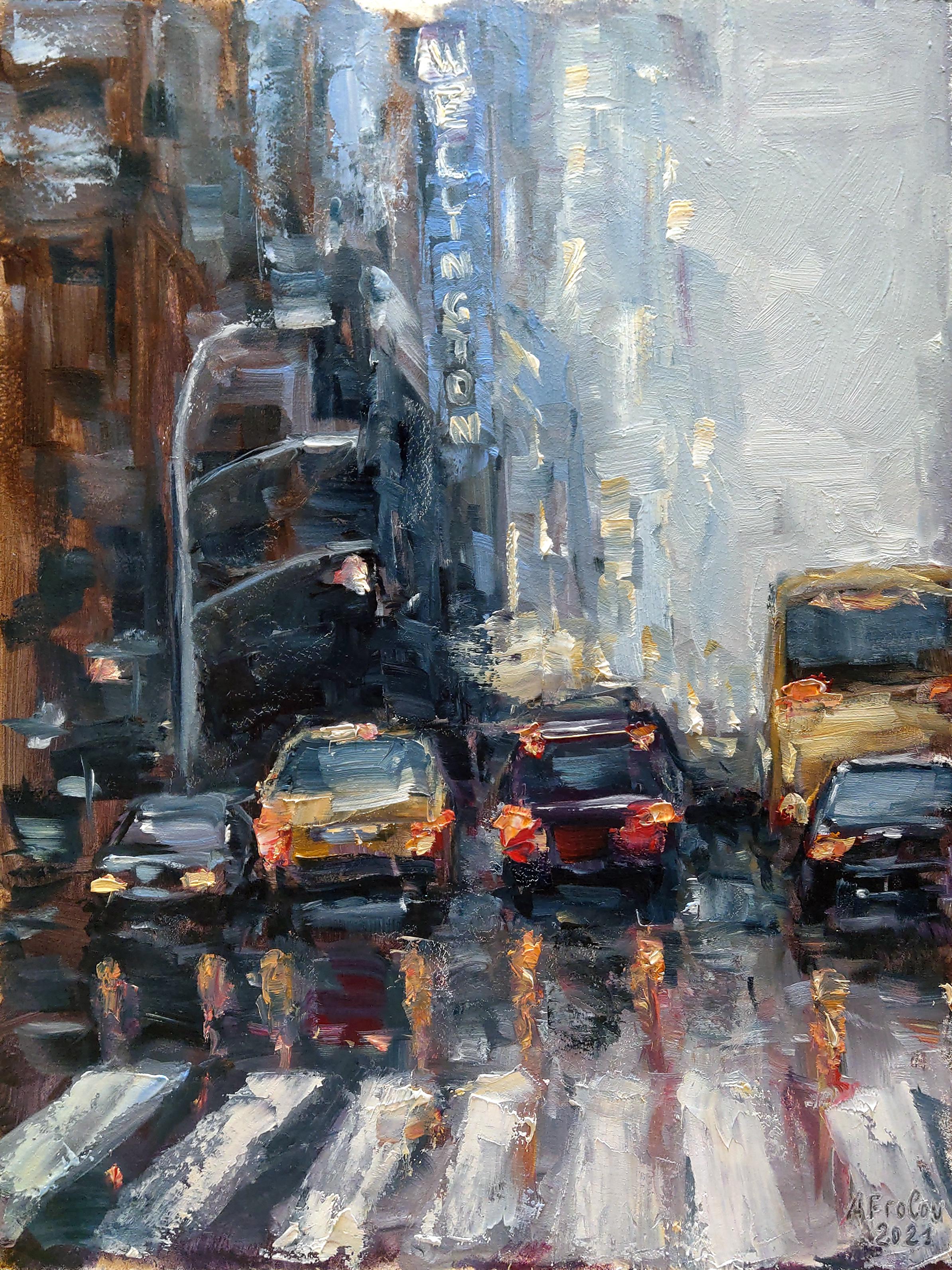 Wellington, My oil painting on hardboard 12x16'' r/aestheticrain