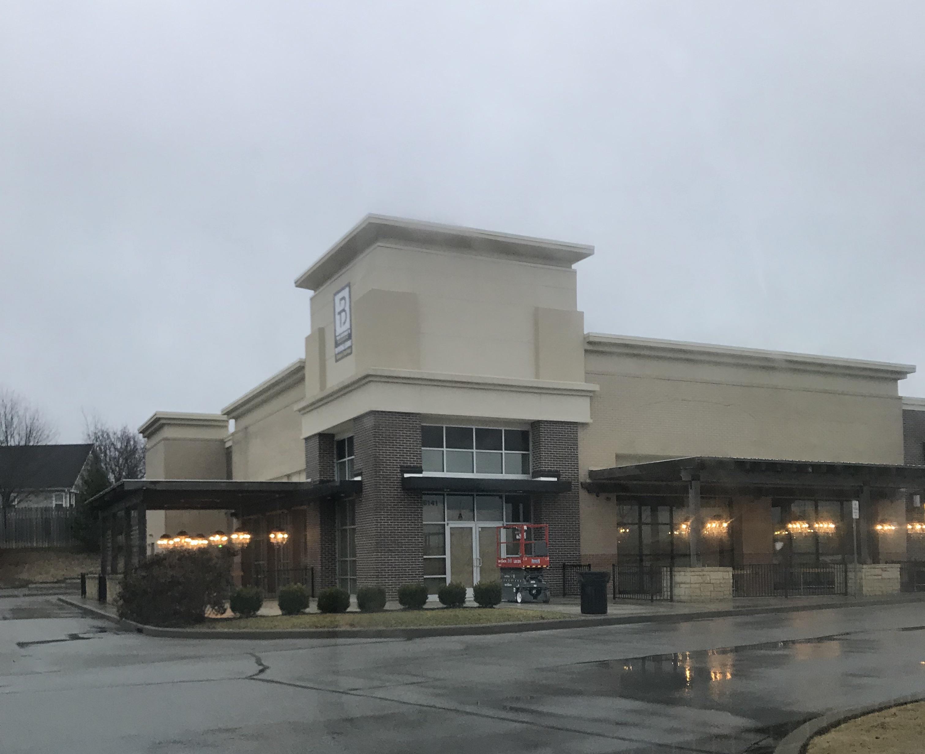 What is going into the empty building at the Madison Target Plaza? r