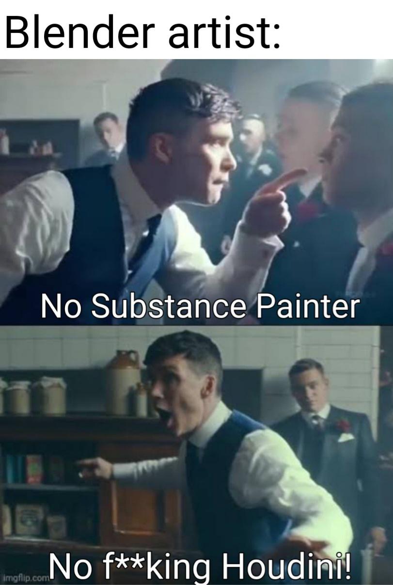 Blender artist Only Blender should be used. r/vfx