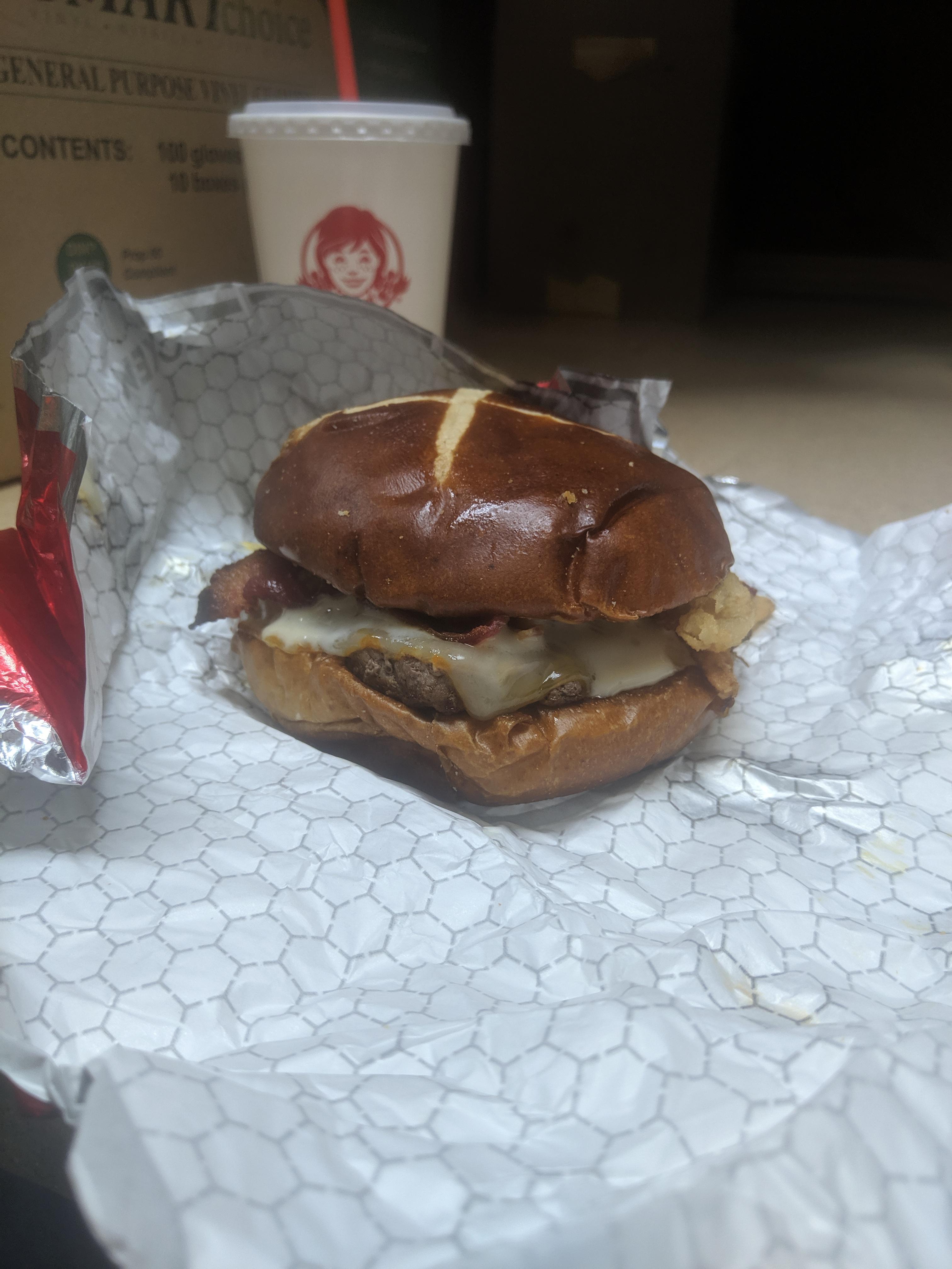 Wendy's new bacon pub burger r/wendys