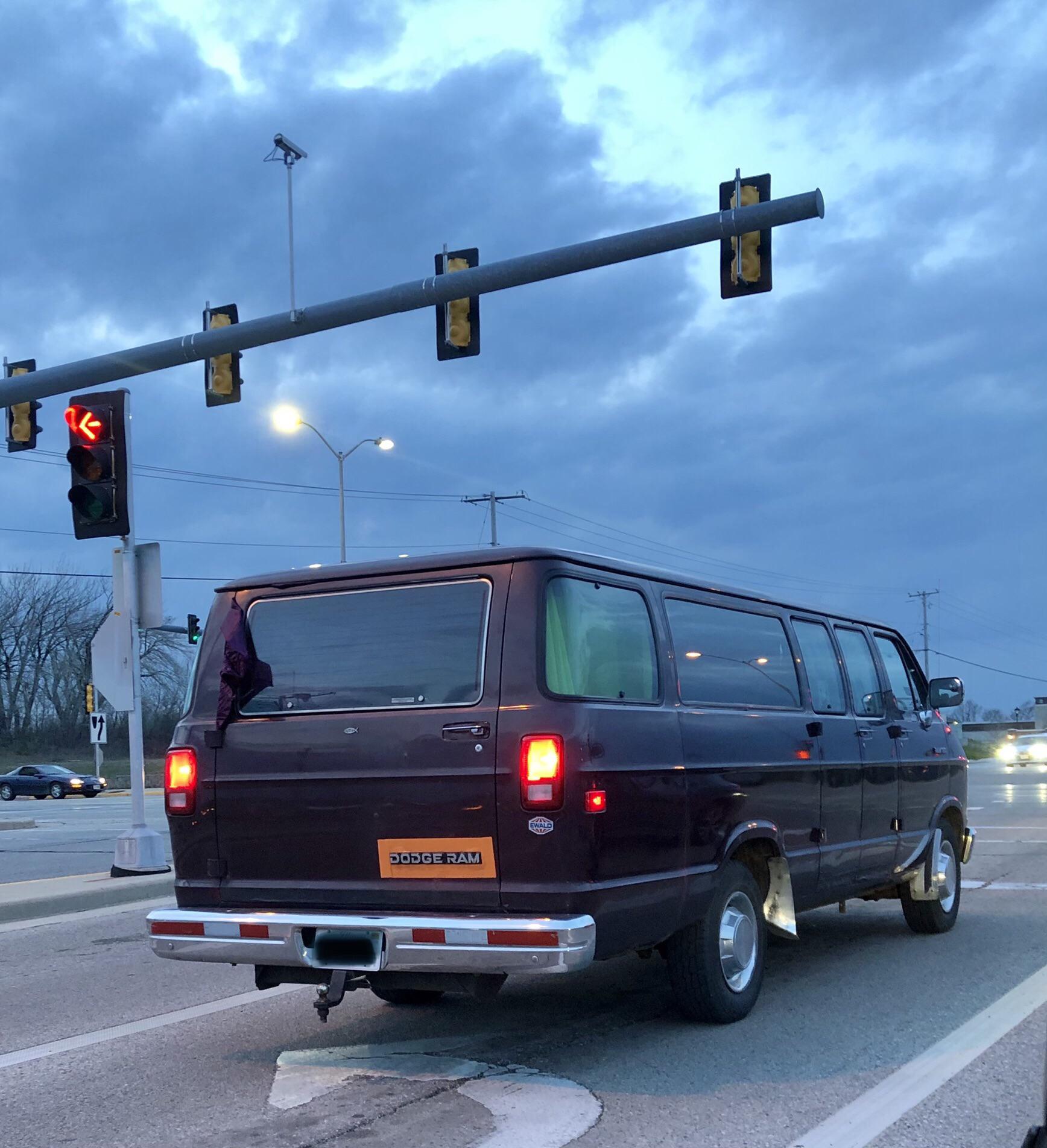 Shag Van at twilight. r/pics