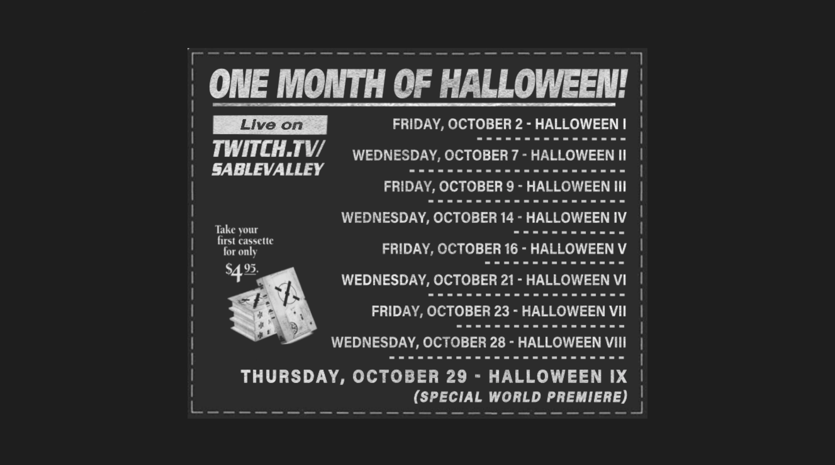 RL Grime One Month of Halloween! (Including world premiere of