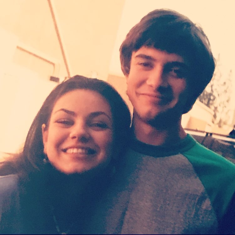 Topher Grace And Mila Kunis