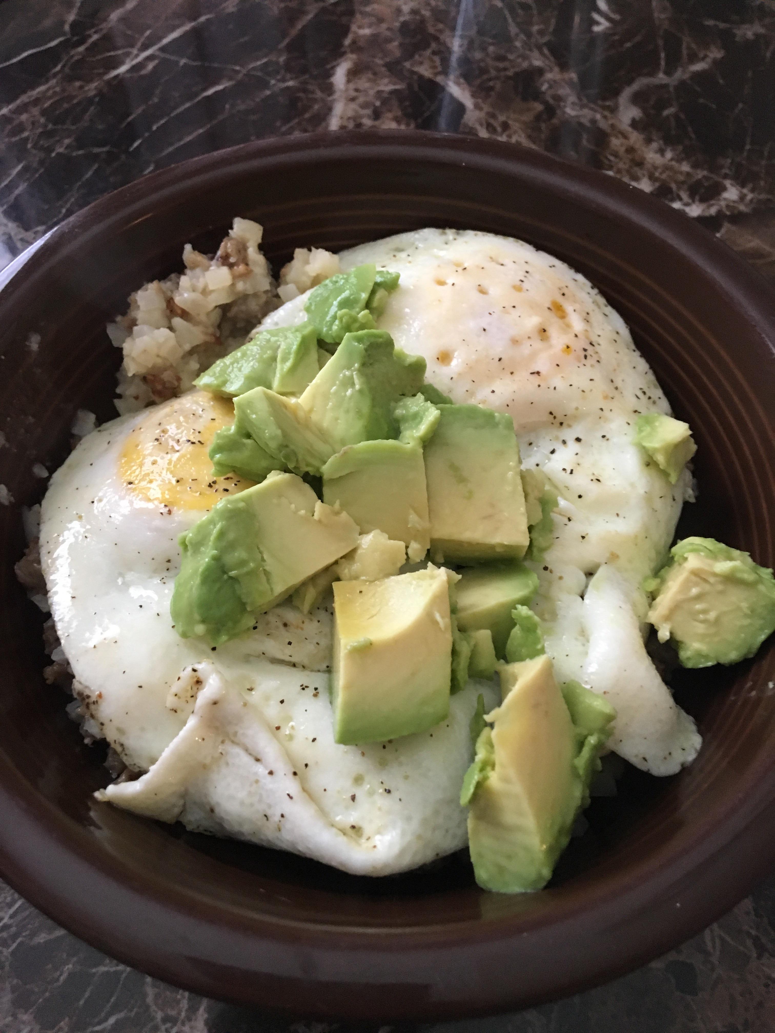Dirty “grits”, keto style. Warning, not lowcalorie! r/ketorecipes
