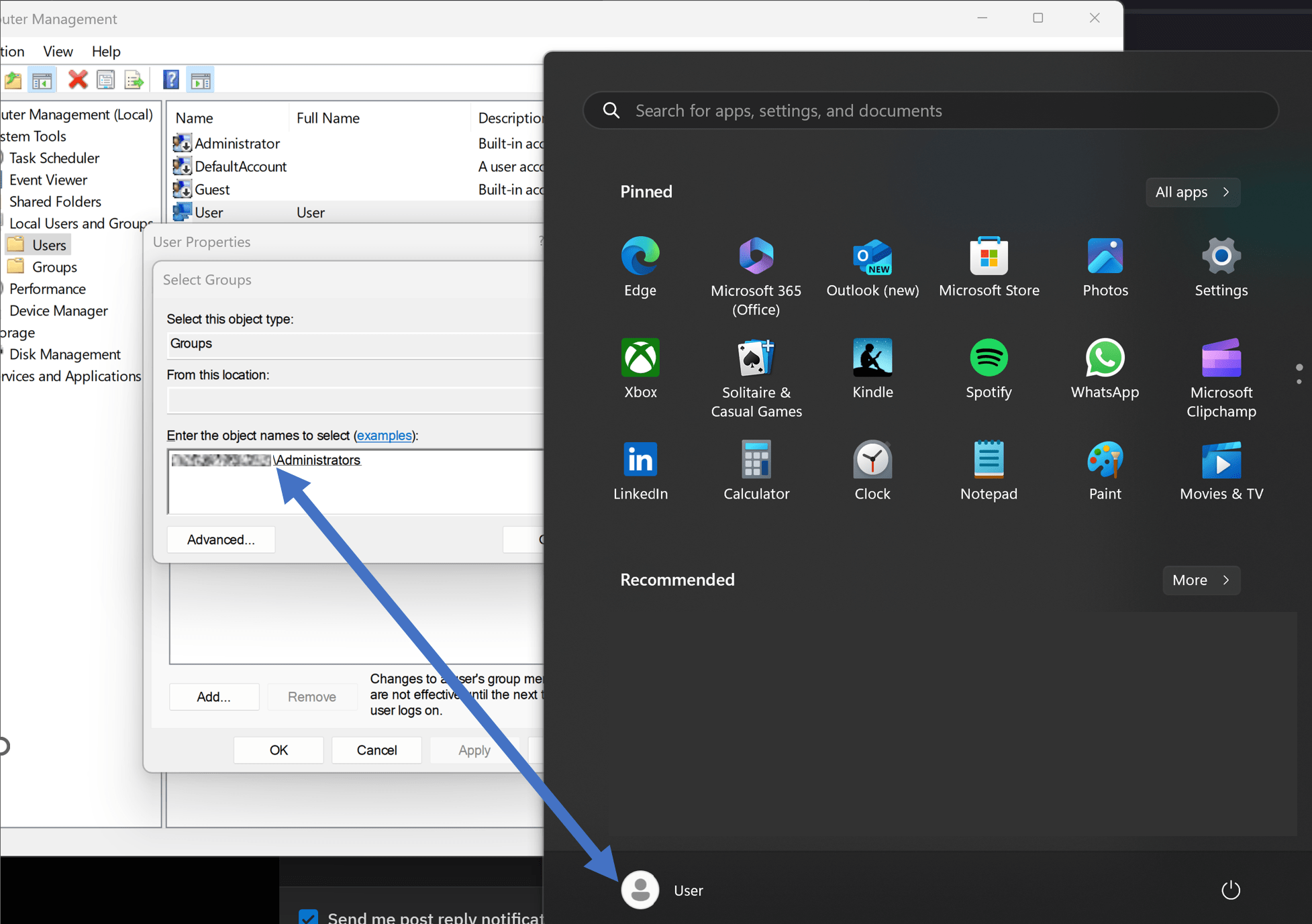 How do I prevent Users from adding themselves to Administrators group