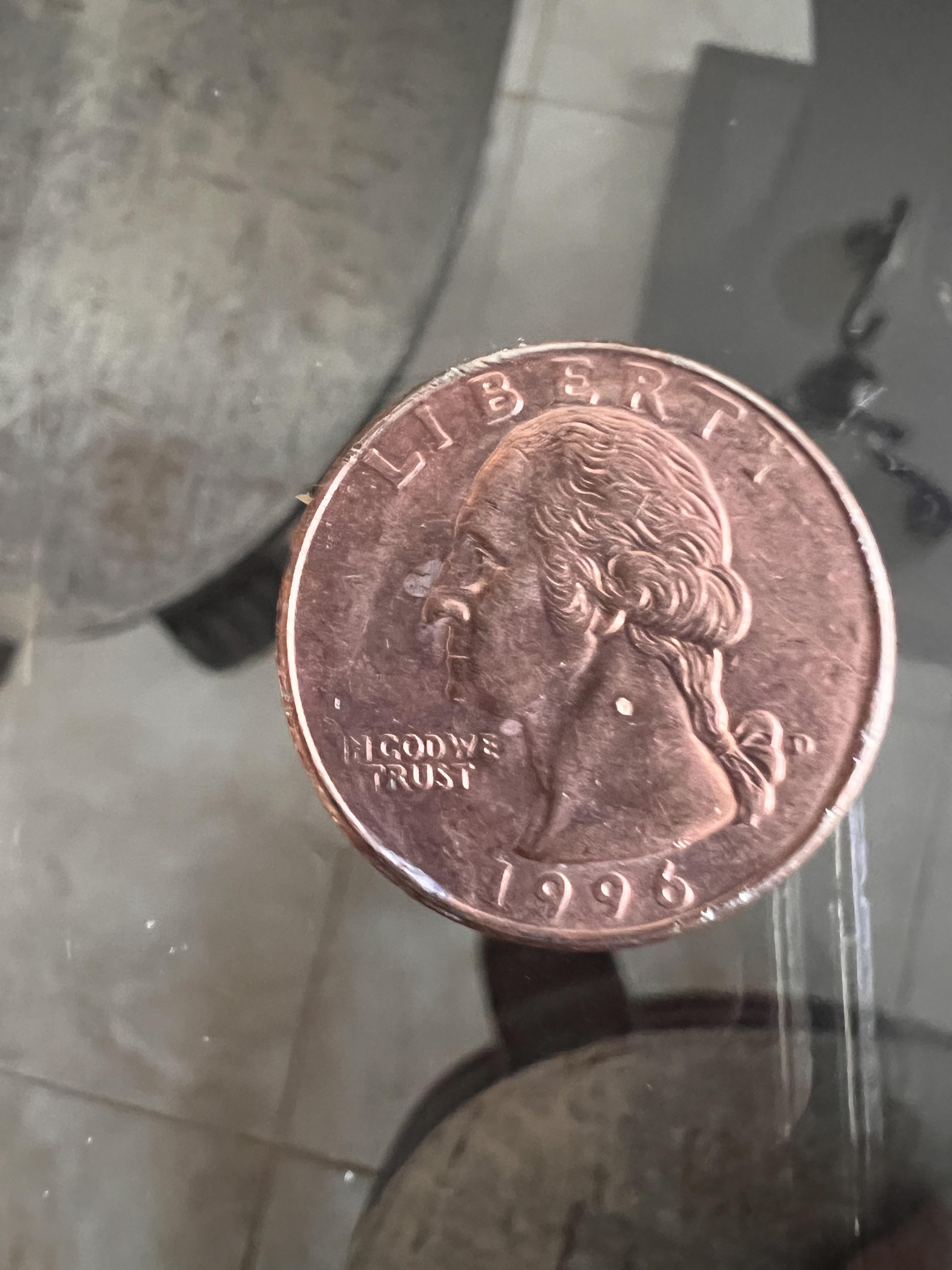 Copper quarter? r/coins
