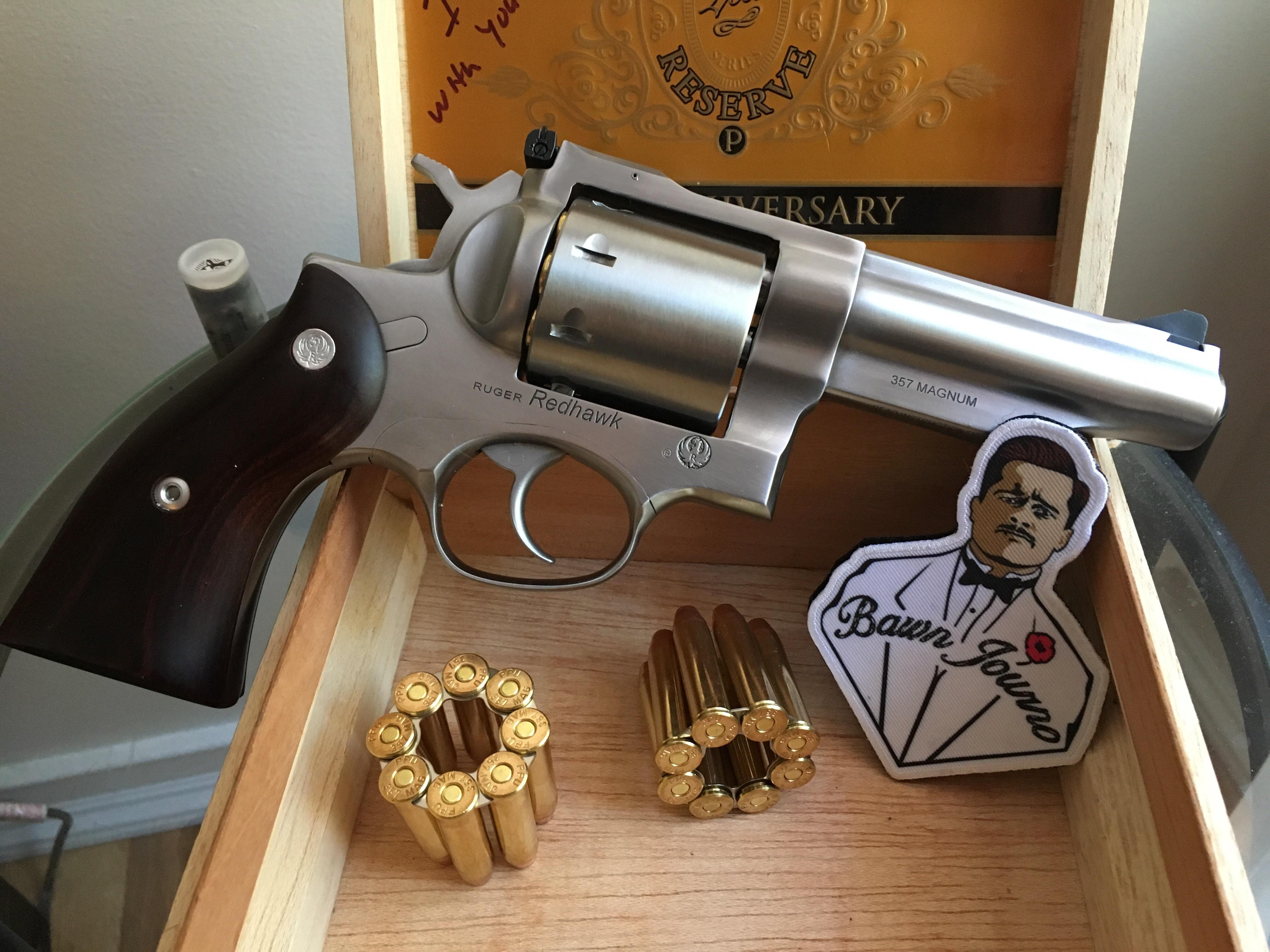 Ruger Redhawk in .357 Magnum, 4.2in Barrel guns