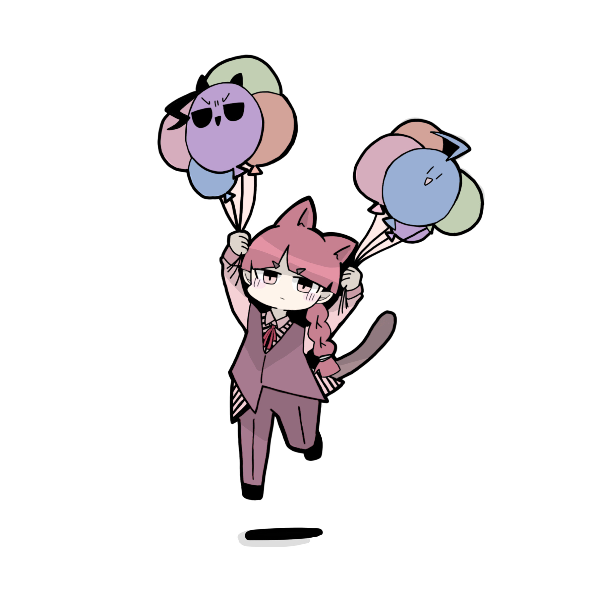 Balloon delivery [by 海月] r/DemonSchoolIrumakun