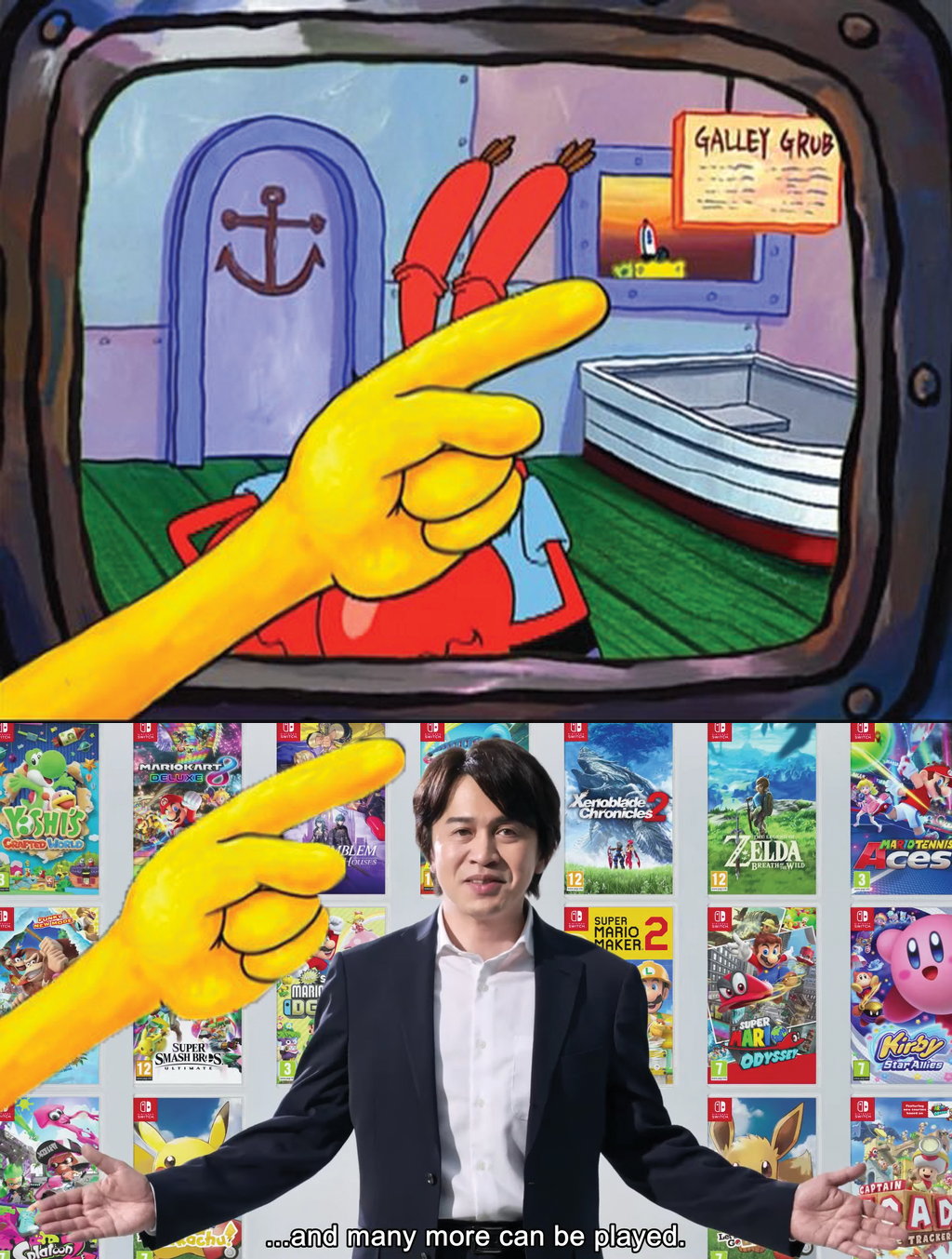 Look Gary, there I am! (meme suggested by u/NaterXander) ARMS