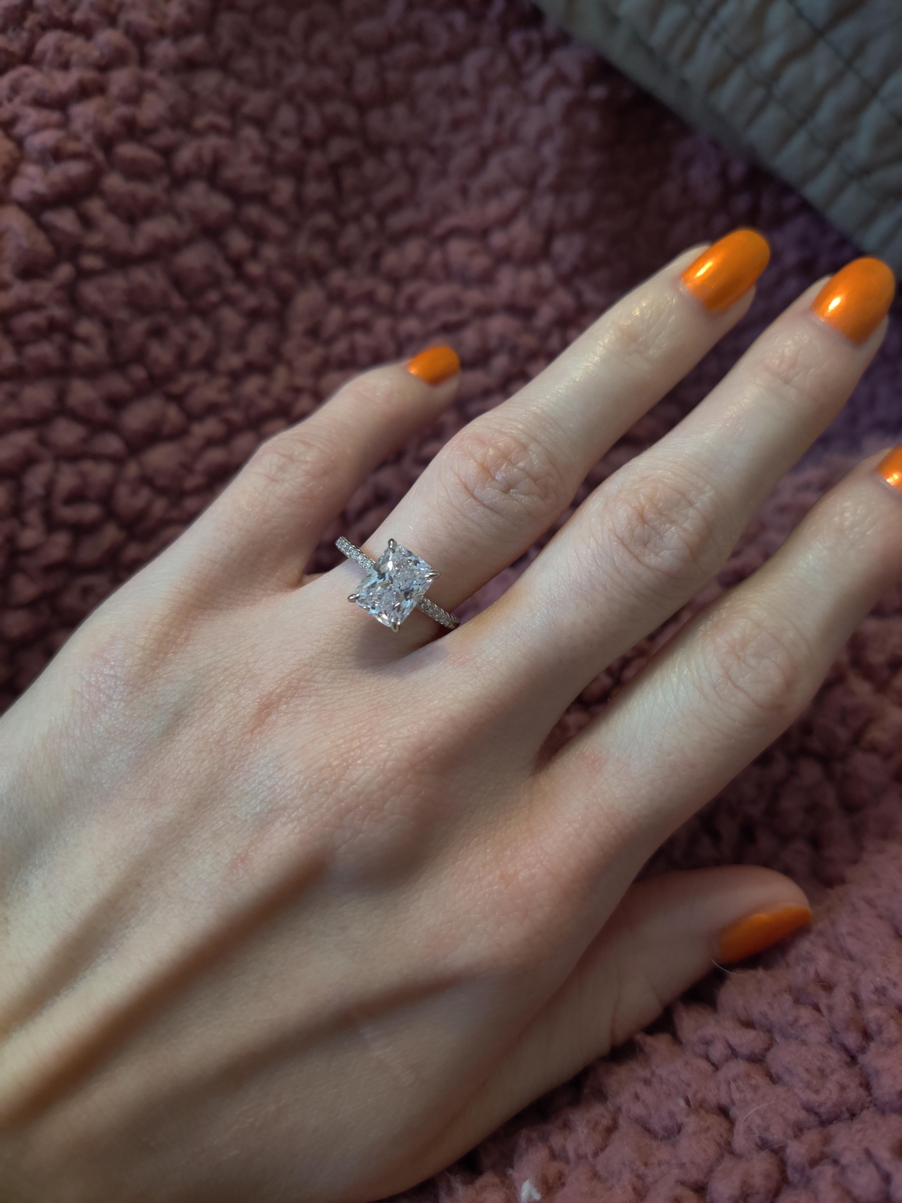 Etsy engagement ring upgrade! r/EngagementRings