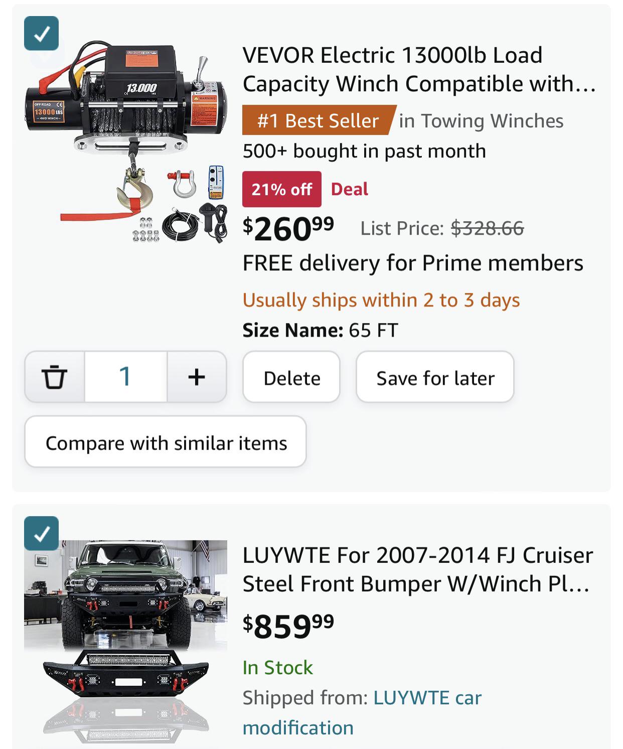 Bumper + Winch Combo? r/FJCruiser