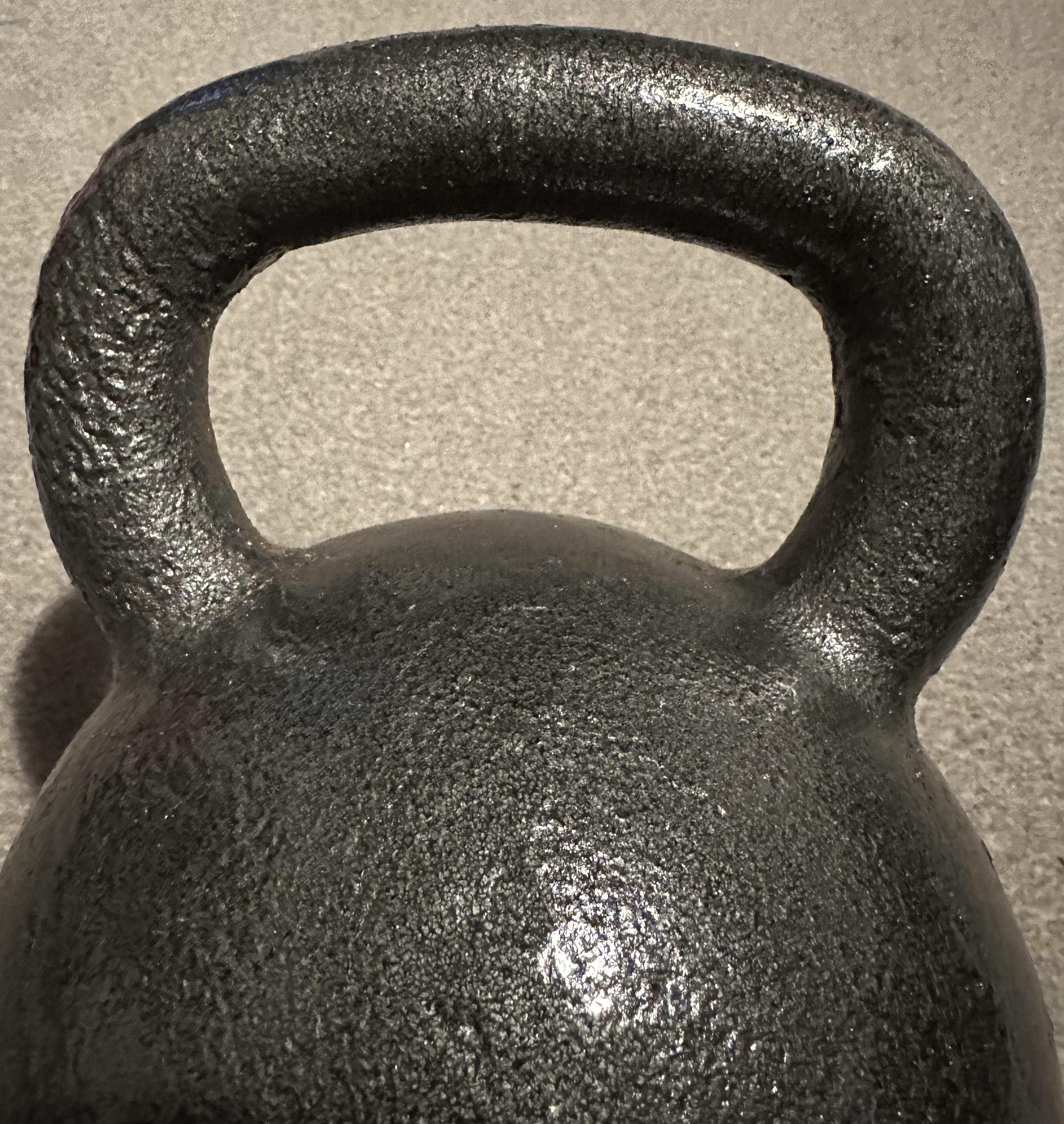 Refinishing a kettlebell handle r/kettlebell