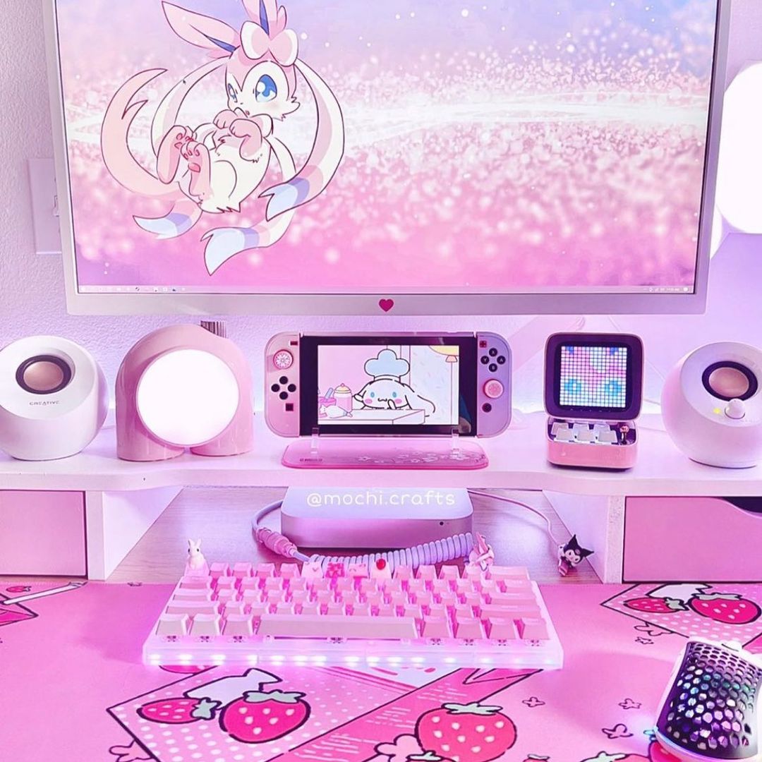 simply and stylish gamestation r/GamingGirlsetup