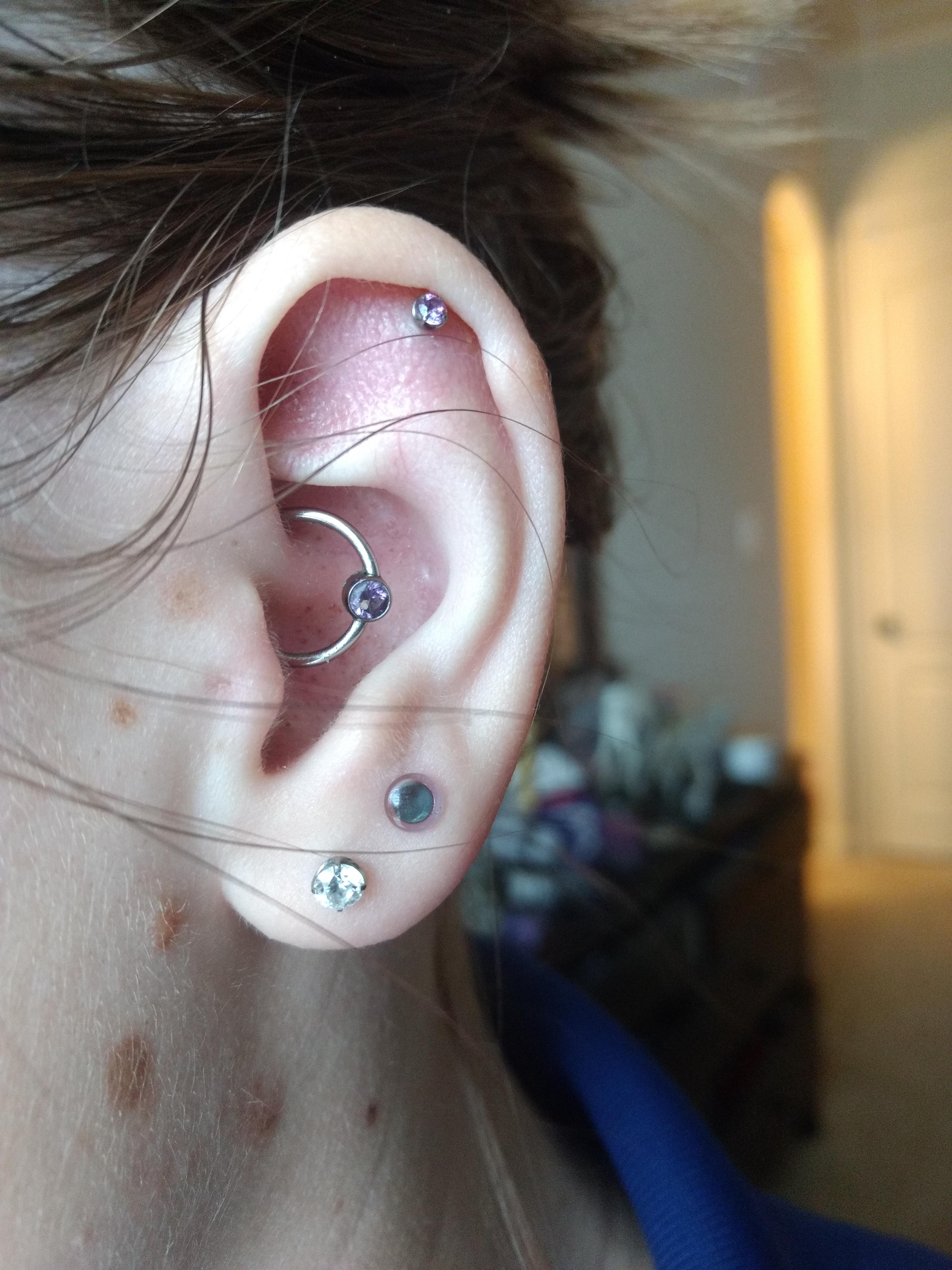 3mm glass plug went right in! r/Stretched