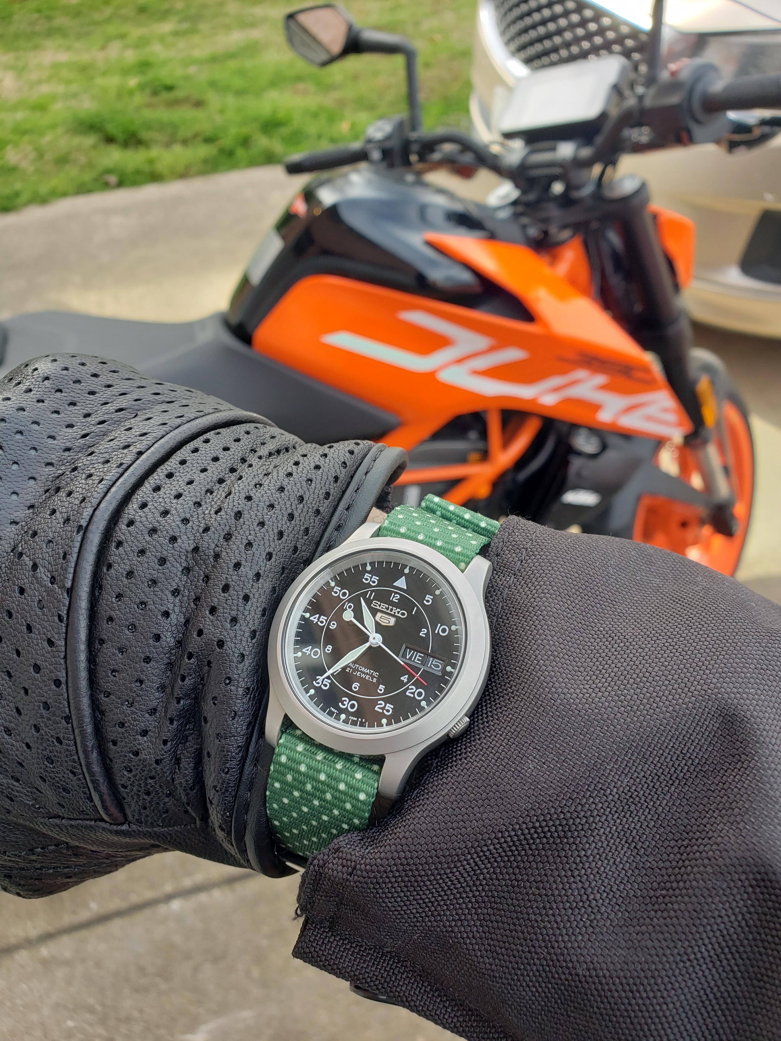 [Seiko] Had to choose between a motorcycle and an Explorer. Ended up