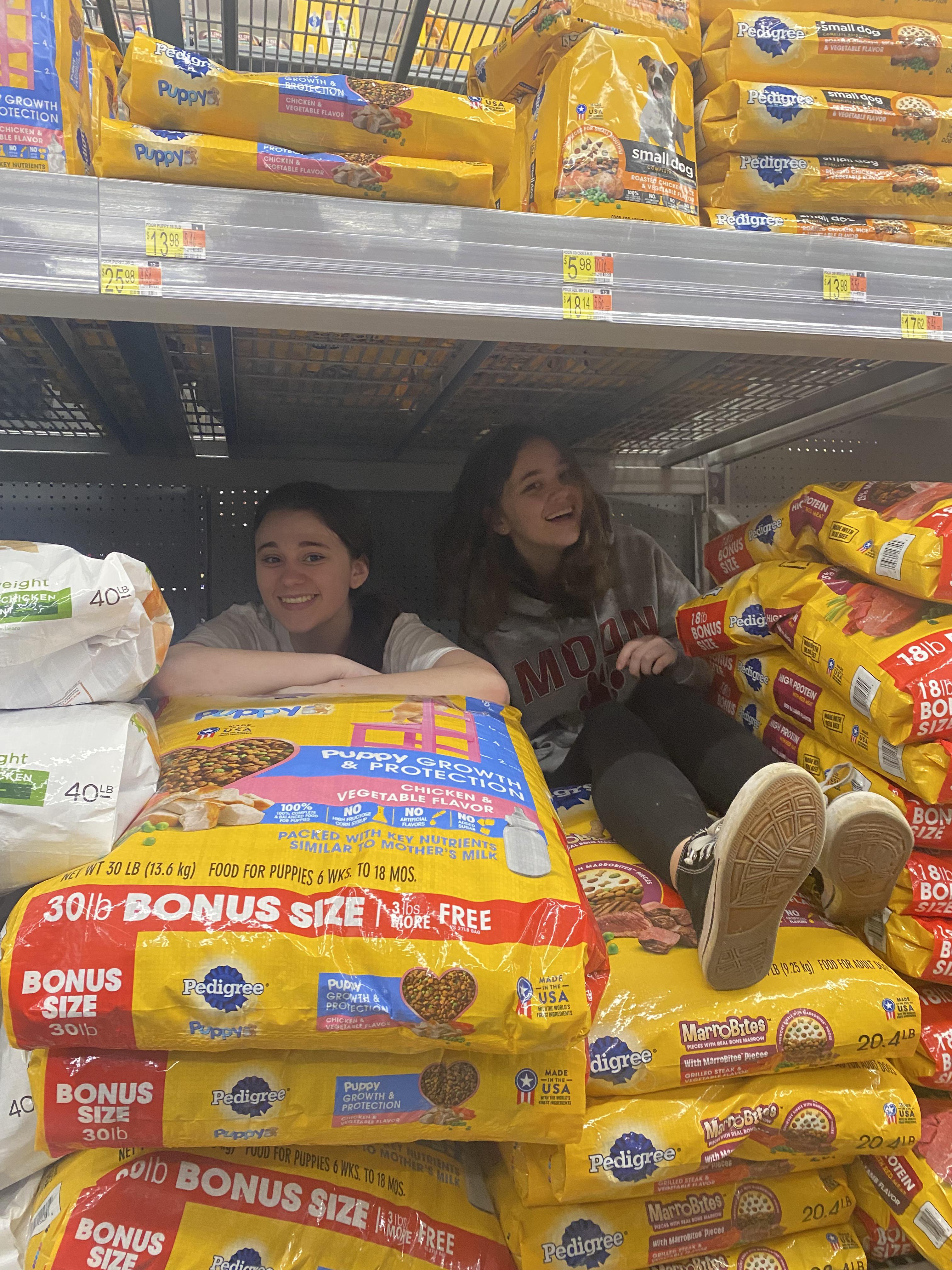 Not a Target but we did the conarchallenge in a Walmart dog food made