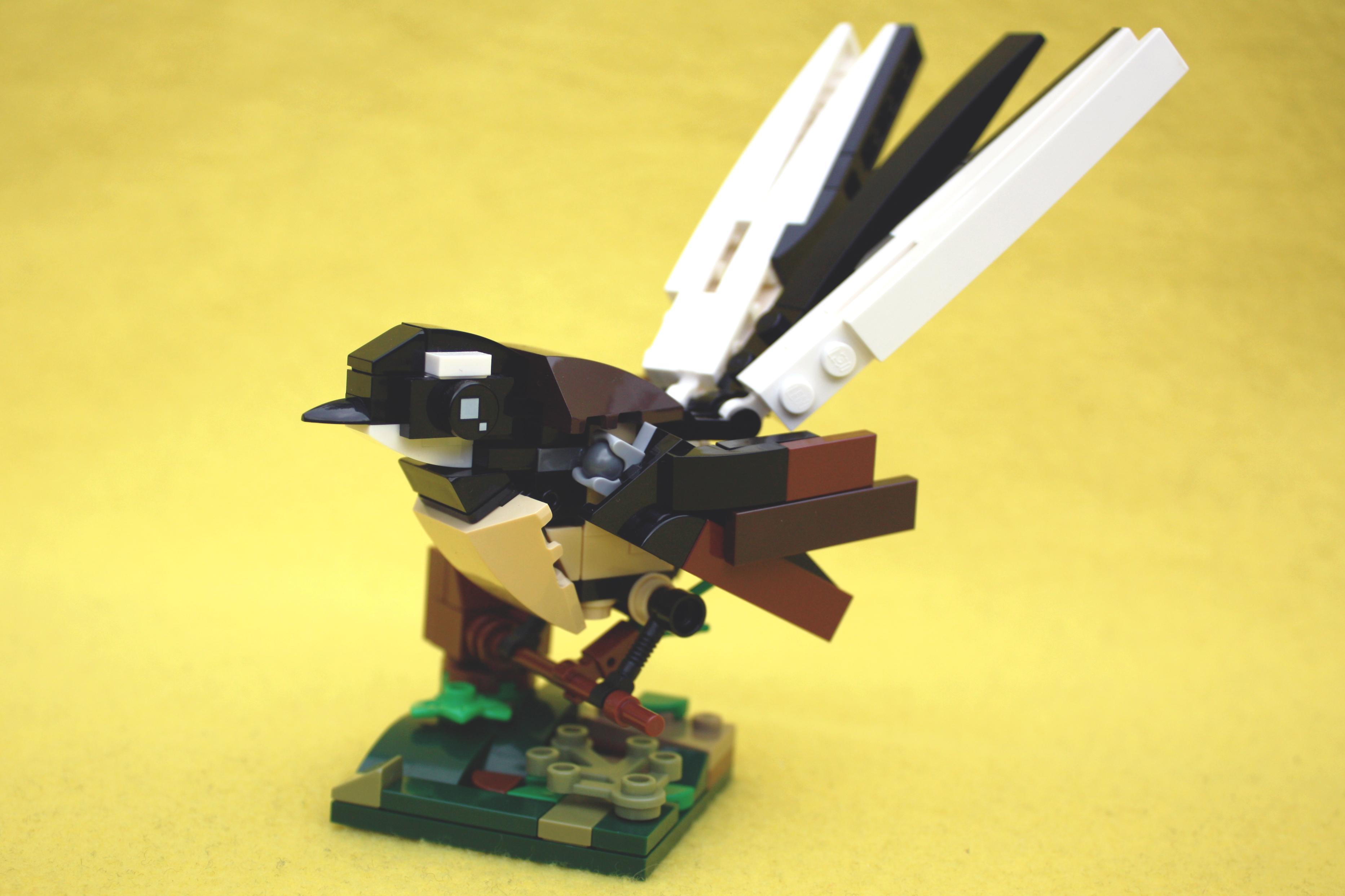 Lego New Zealand Fantail r/newzealand