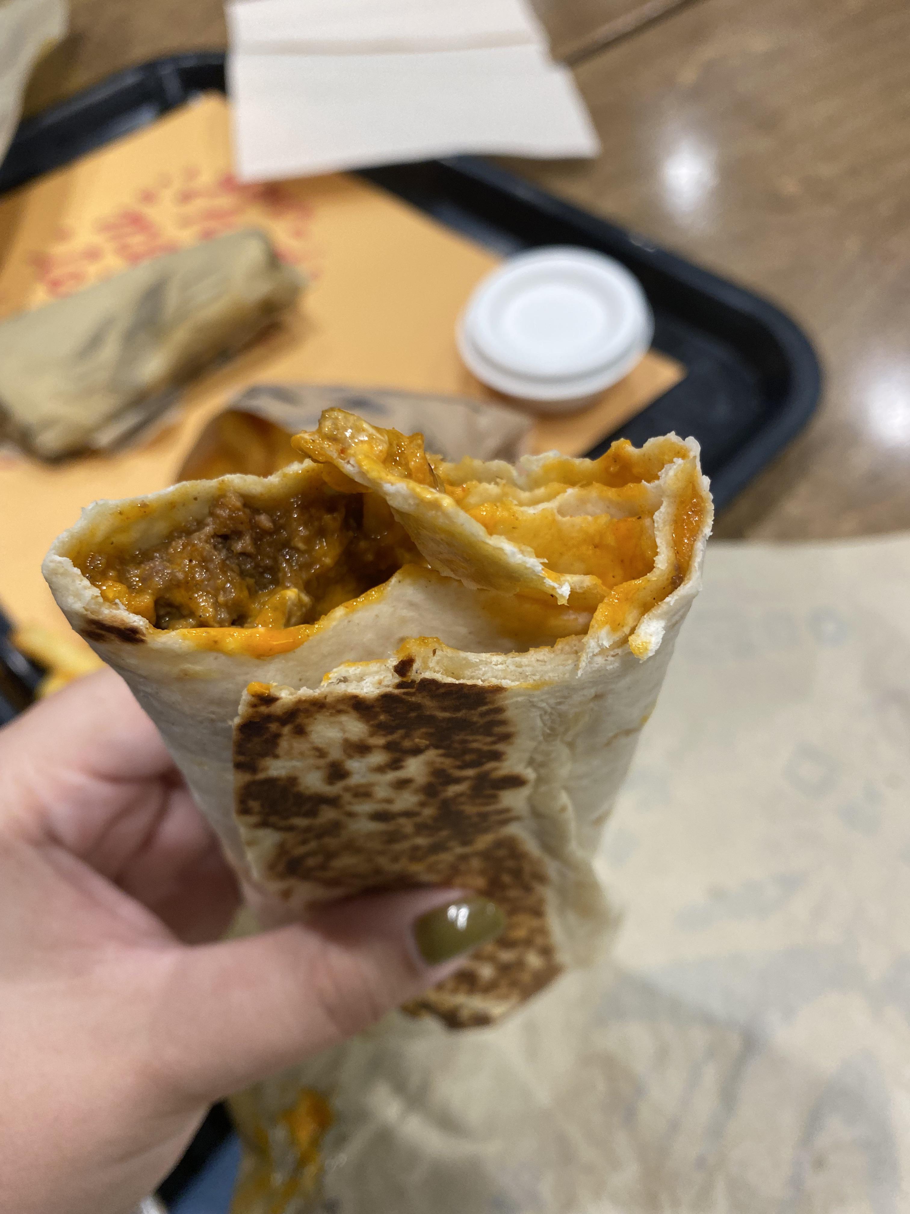 The volcano burrito exists in London r/LivingMas