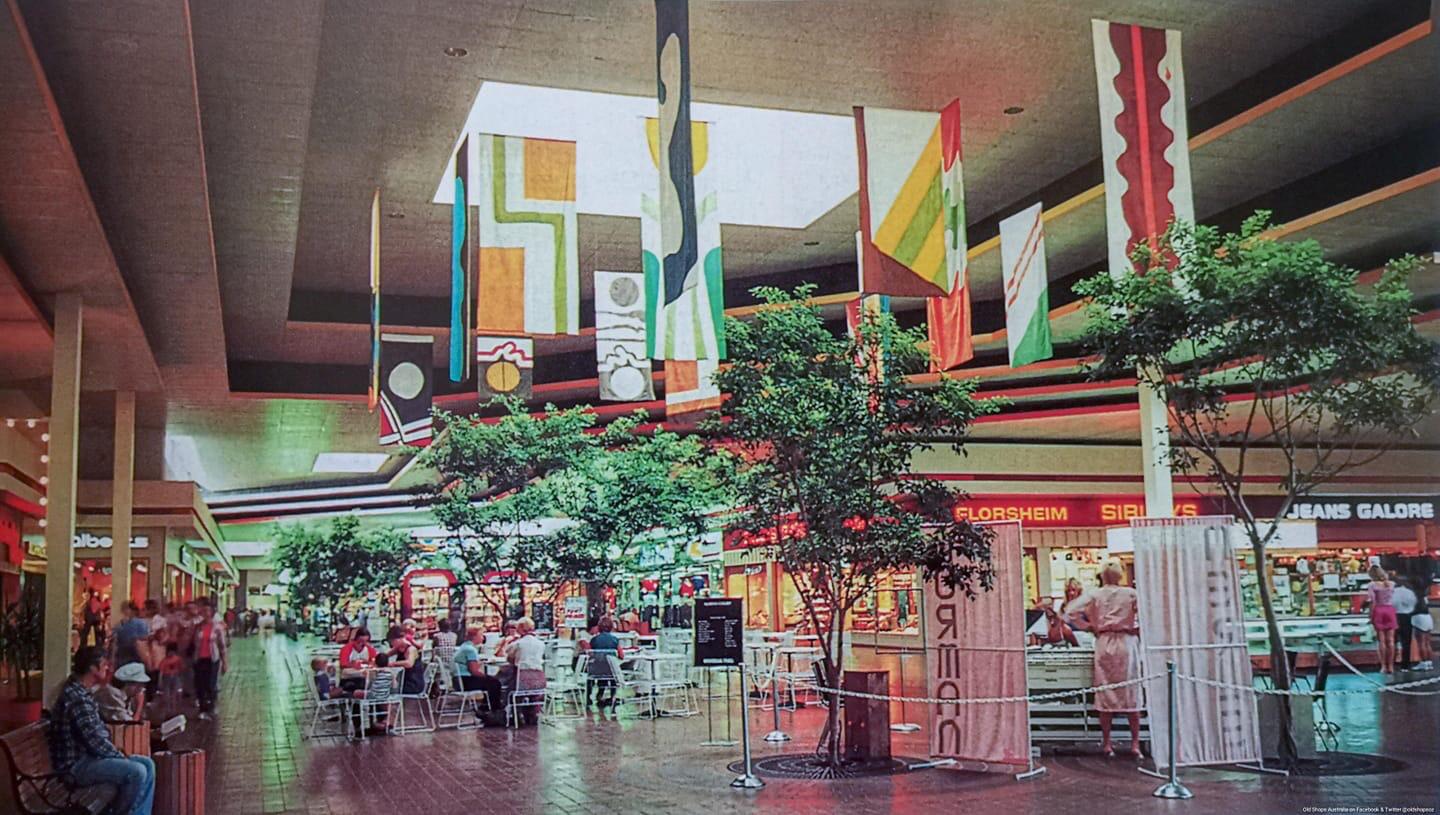 The Universal Mall in Warren, Michigan pictured in late 1980s. r