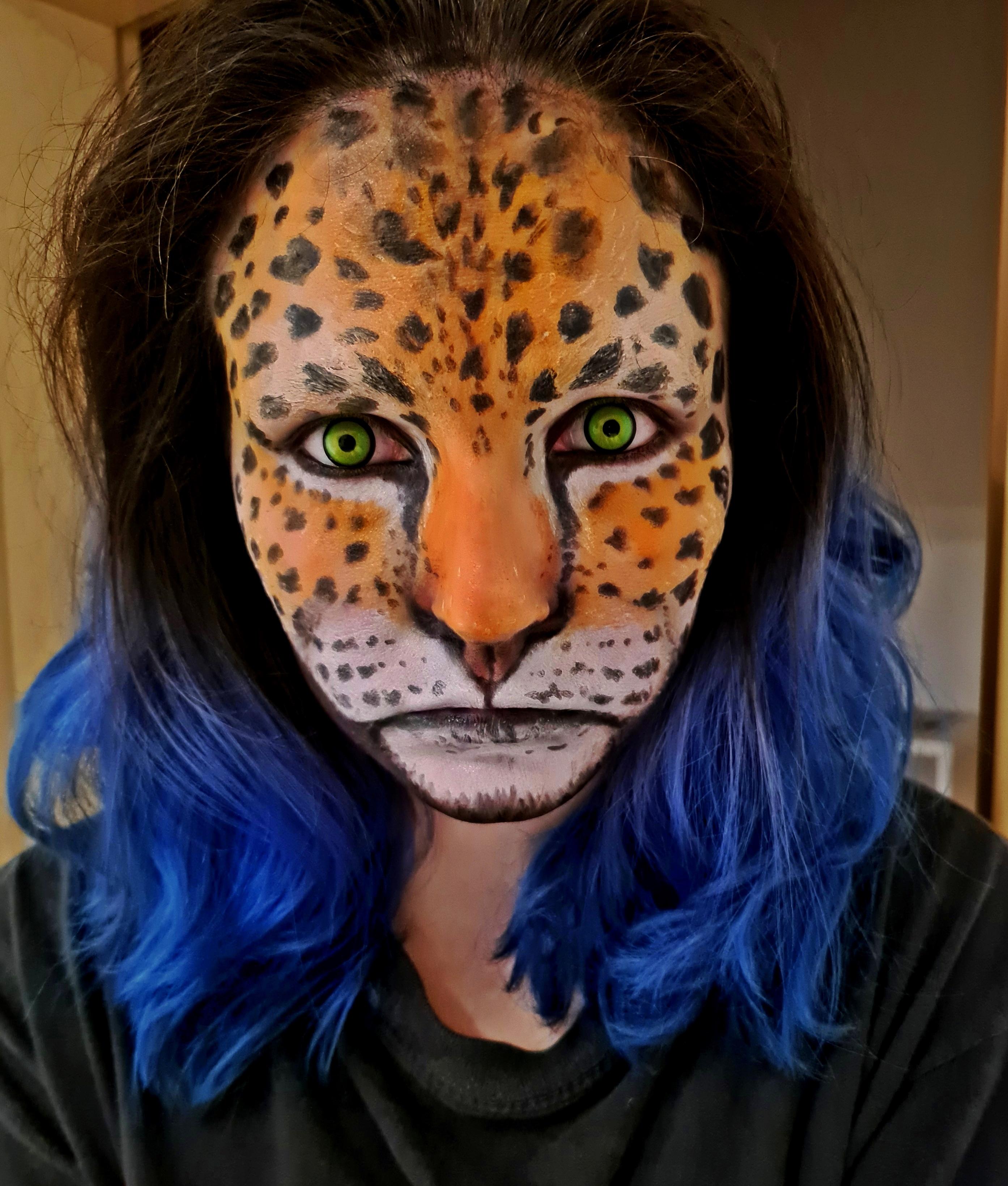 Jaguar Face Paint