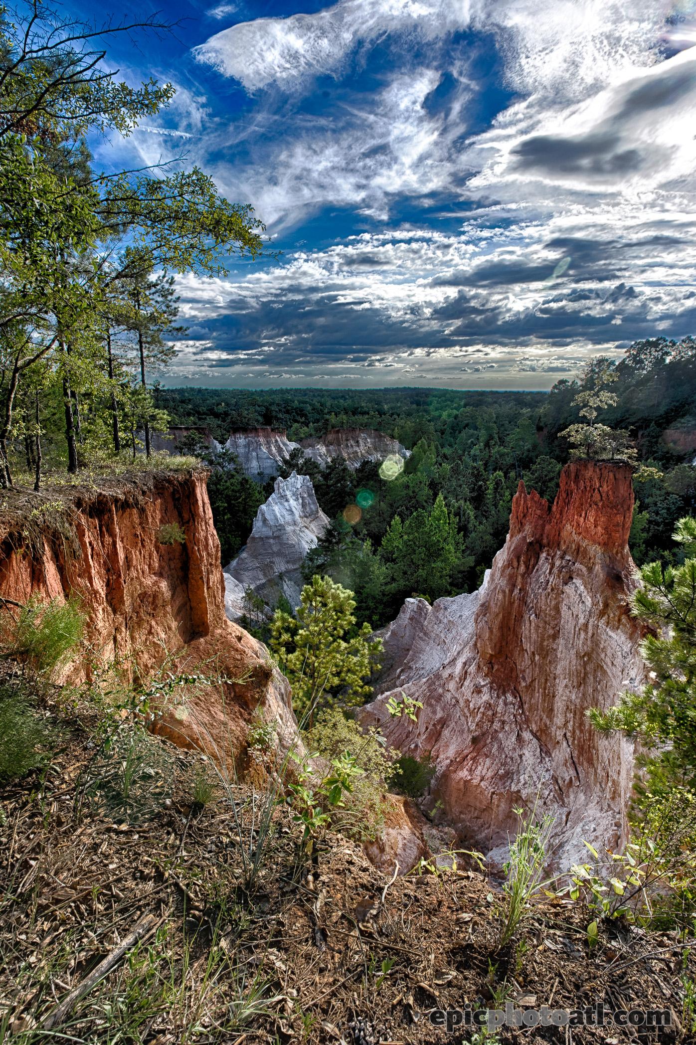 "The Little Grand Canyon", Providence Canyon, [OC][1397*2096