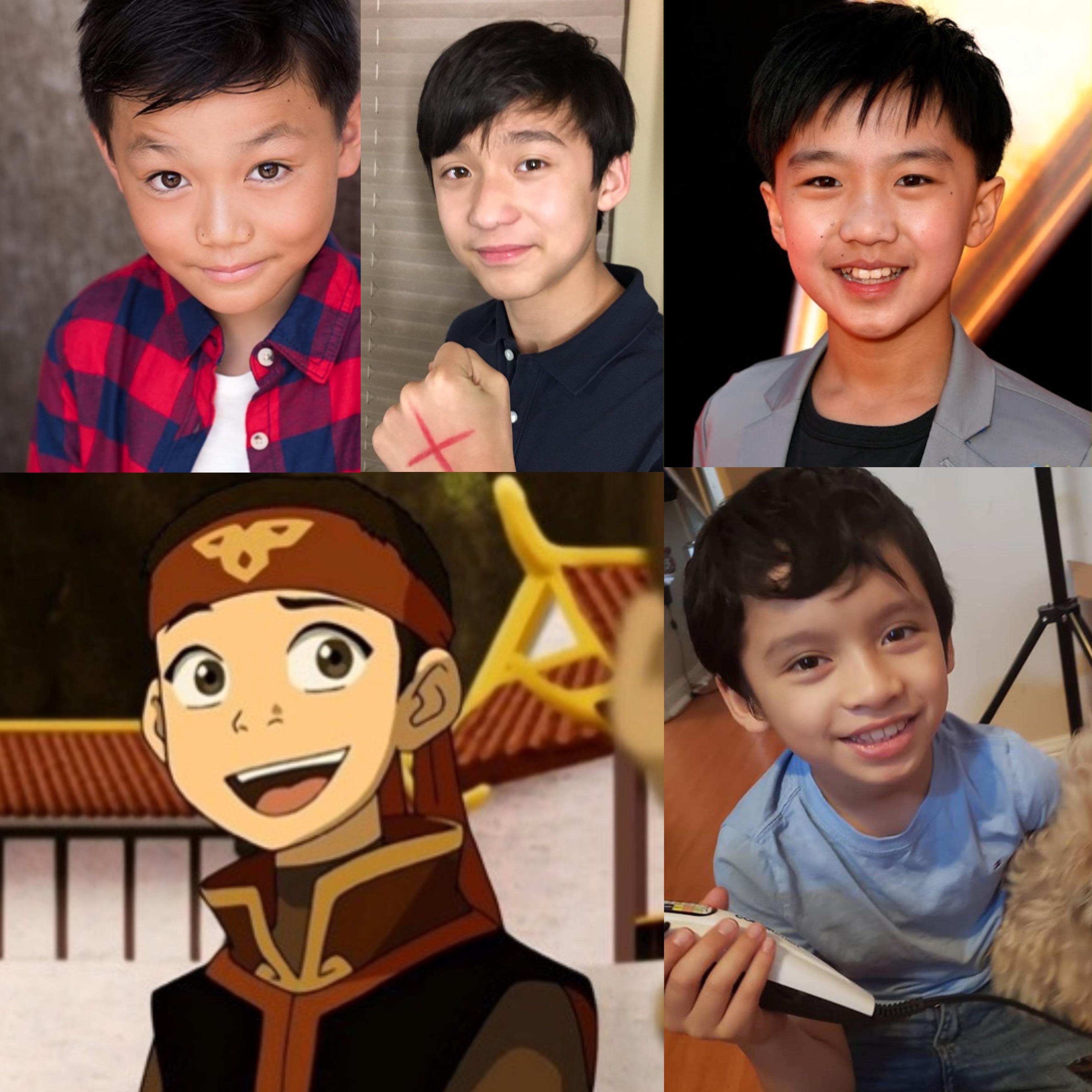 Popular Aang fan casts of Asian Child Actors, seen so far from IG. 12