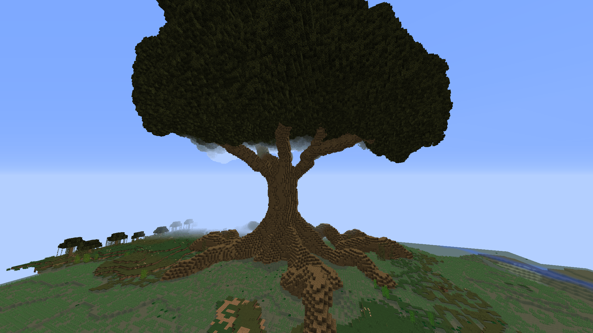I made a giant tree ;D Minecraft