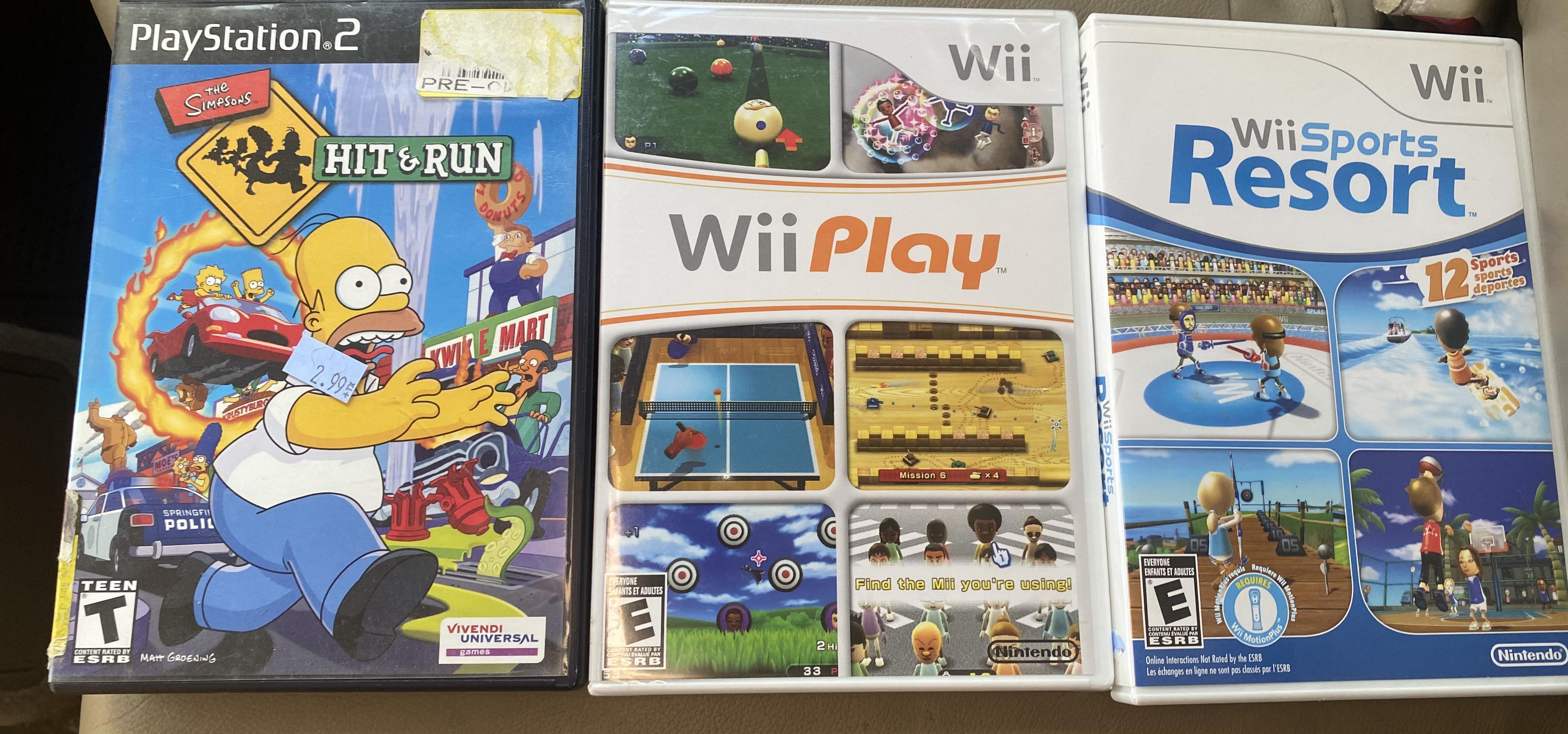 My best goodwill finds ever, Wii sports resort had Wii sports in it too