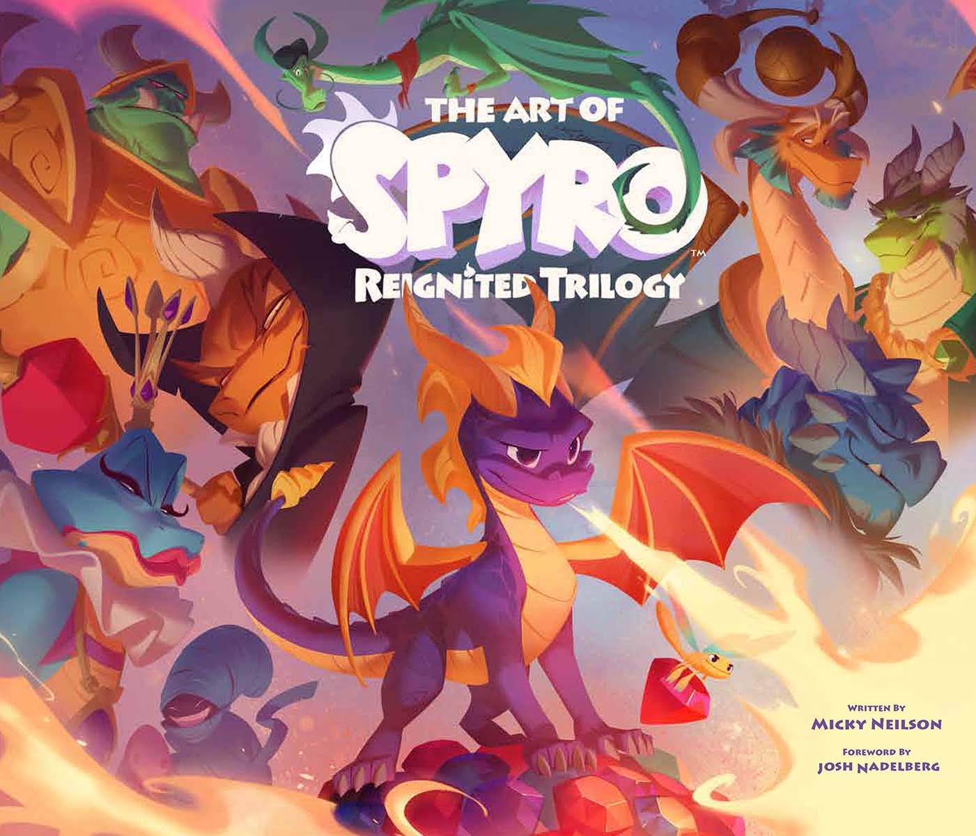The cover for the Spyro Reignited Trilogy art book r/Spyro