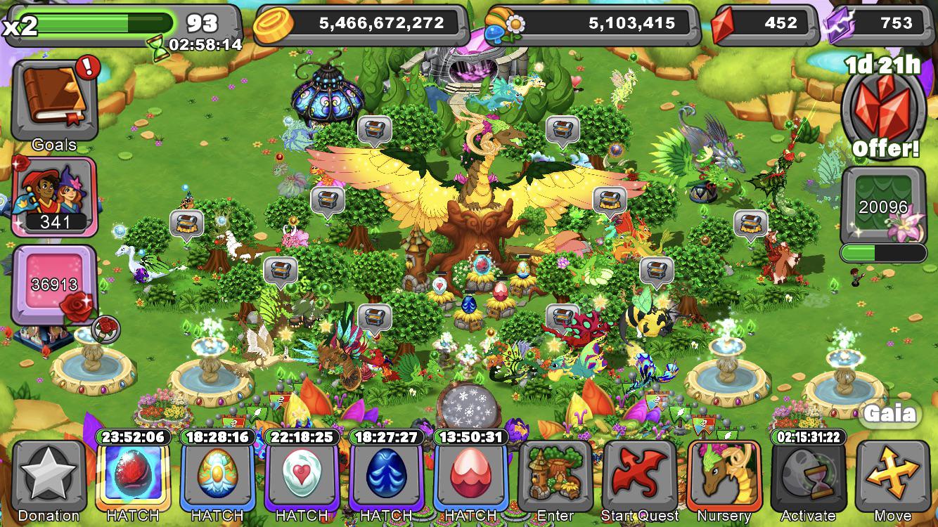 Nursery flex r/dragonvale